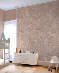 Serengeti, Customizable, Digital Printing, Mural Decor, Isidore Leroy