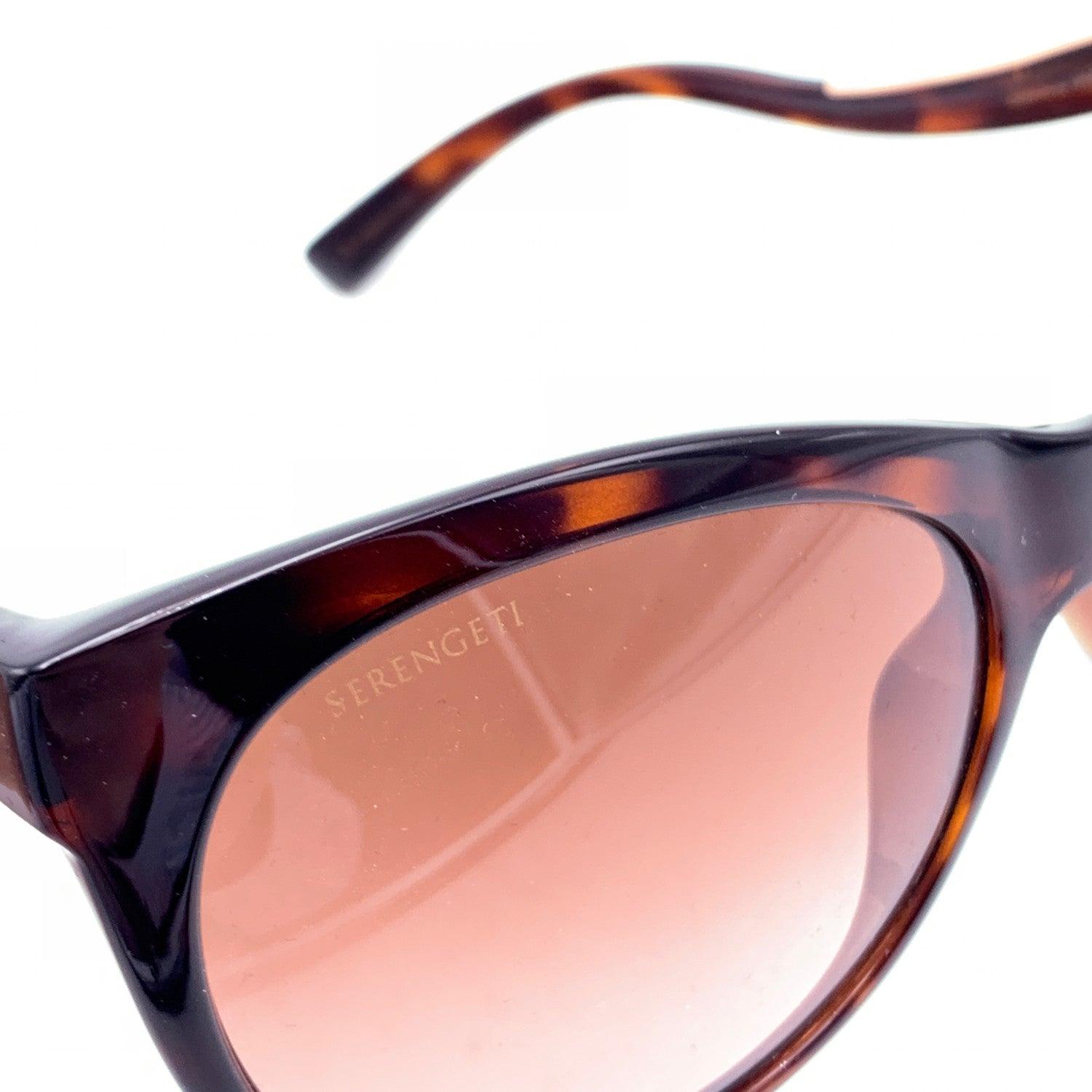 Black Serengeti Mint Women Brown Sunglasses 8567 Valentina 57/19 144 mm