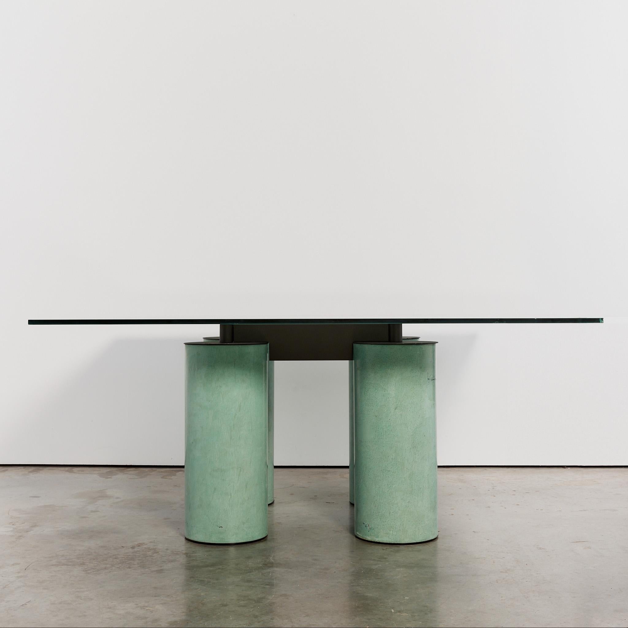 Post-Modern Serenissimo board room / XL dining table by Massimo & Lella Vignelli for Acerbis For Sale