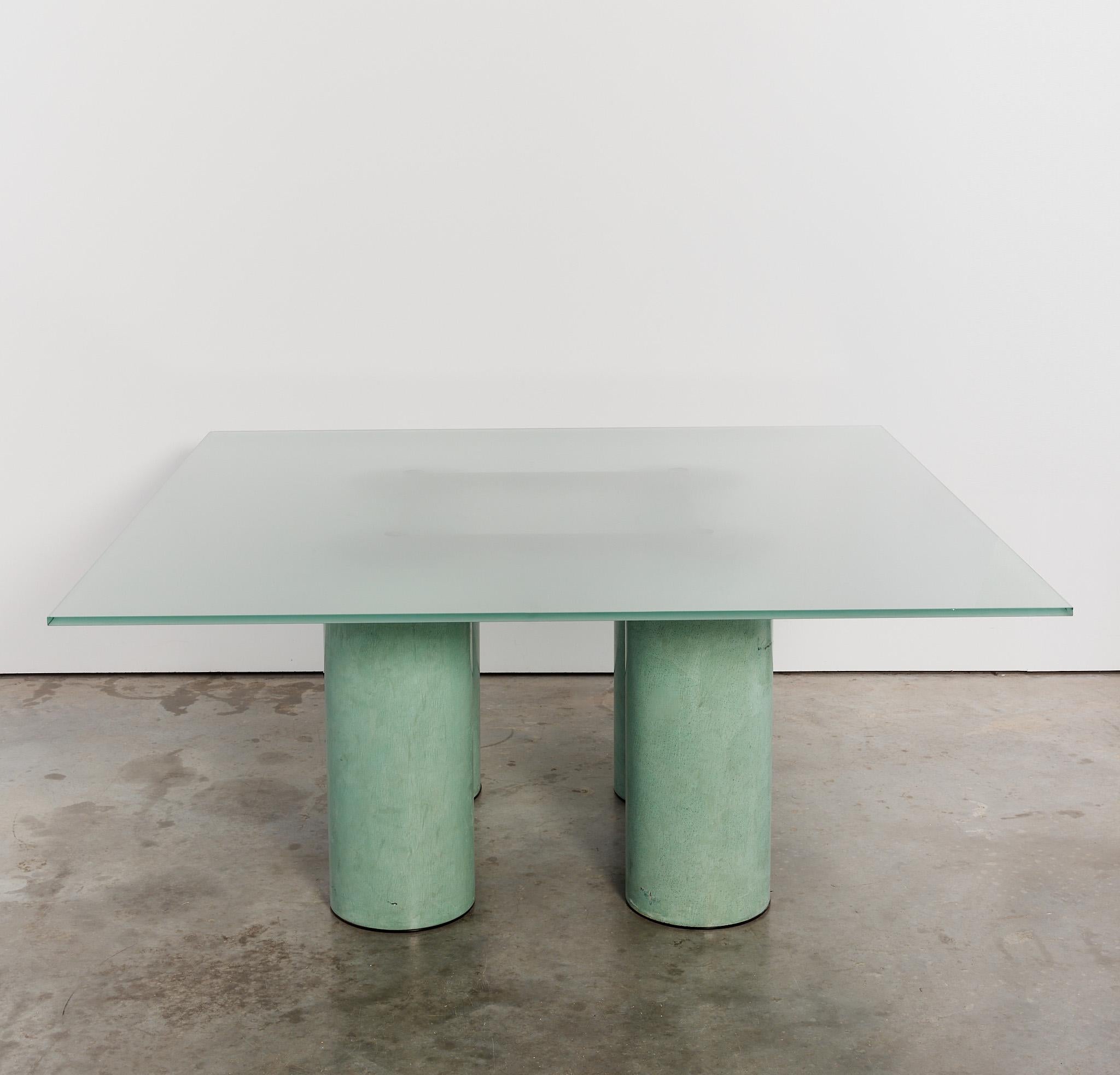 Serenissimo board room / XL dining table by Massimo & Lella Vignelli for Acerbis In Good Condition For Sale In London, GB