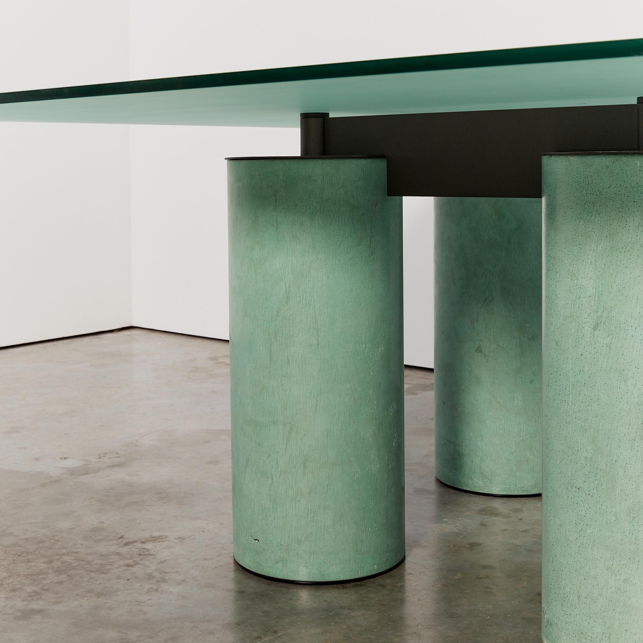 Serenissimo board room / XL dining table by Massimo & Lella Vignelli for Acerbis For Sale 2