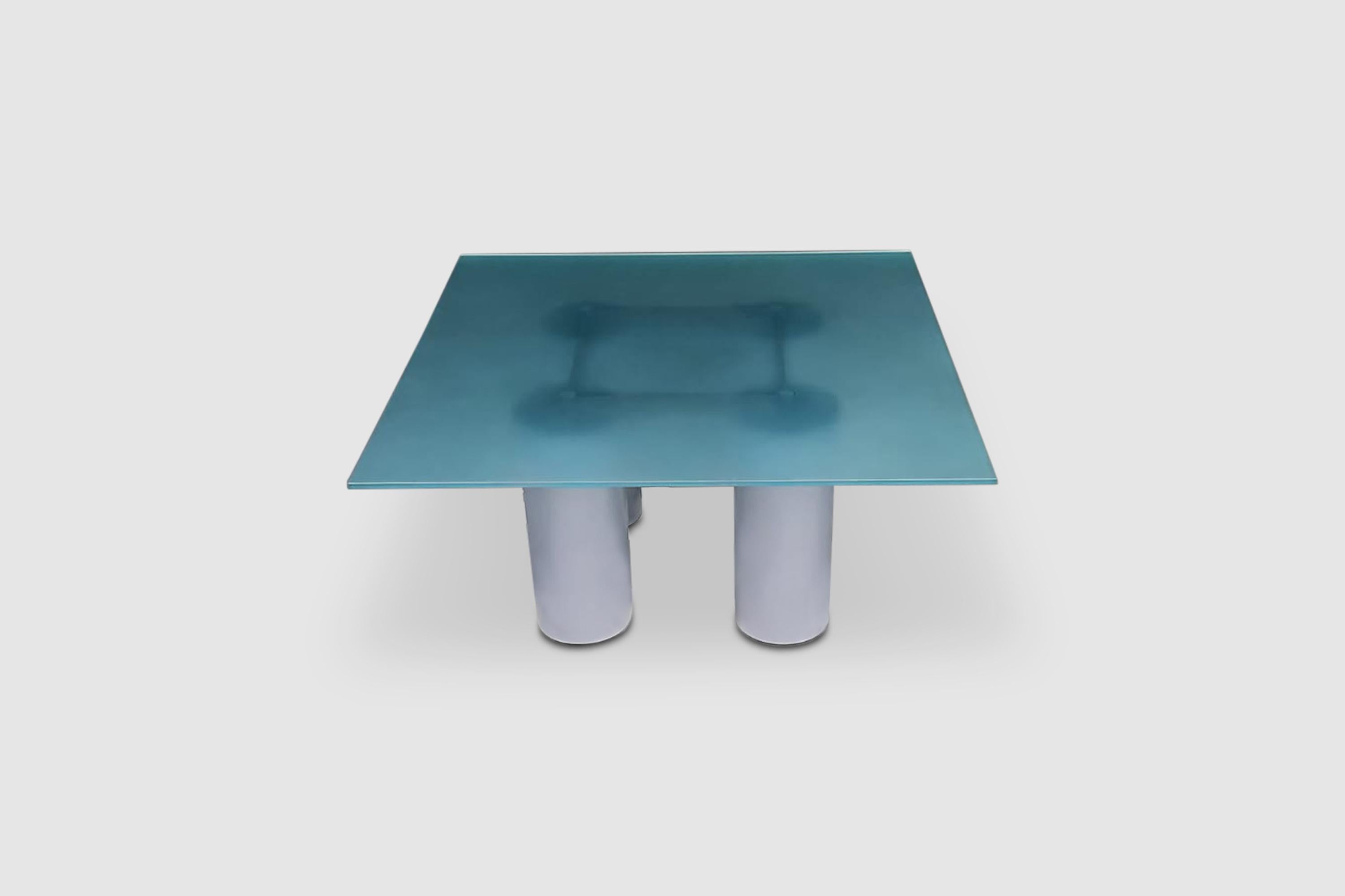 Serenissimo dining table by Lella & Massimo Vignelli for Acerbis 1980s For Sale 3