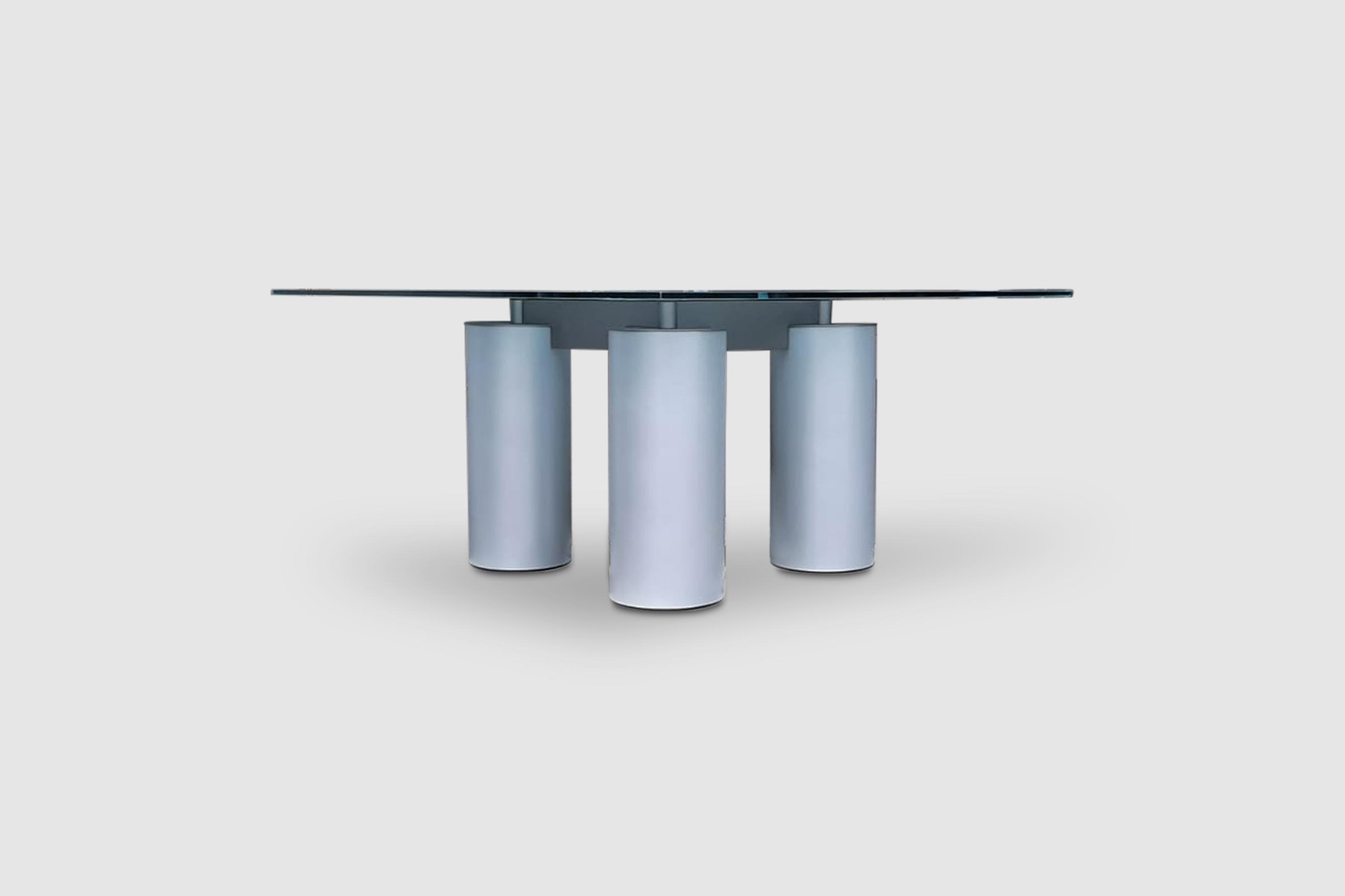 Post-Modern Serenissimo dining table by Lella & Massimo Vignelli for Acerbis 1980s For Sale