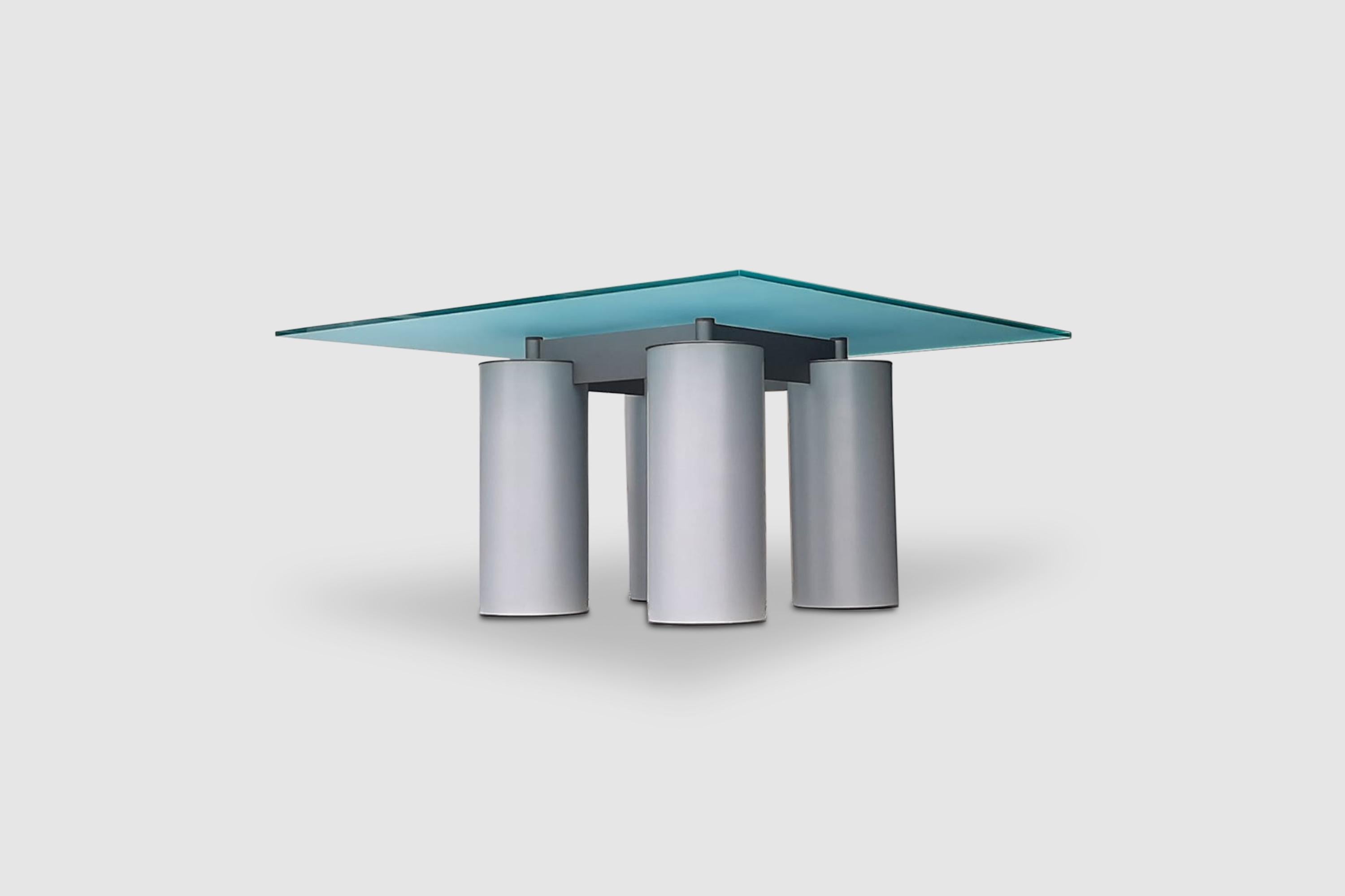 Late 20th Century Serenissimo dining table by Lella & Massimo Vignelli for Acerbis 1980s For Sale