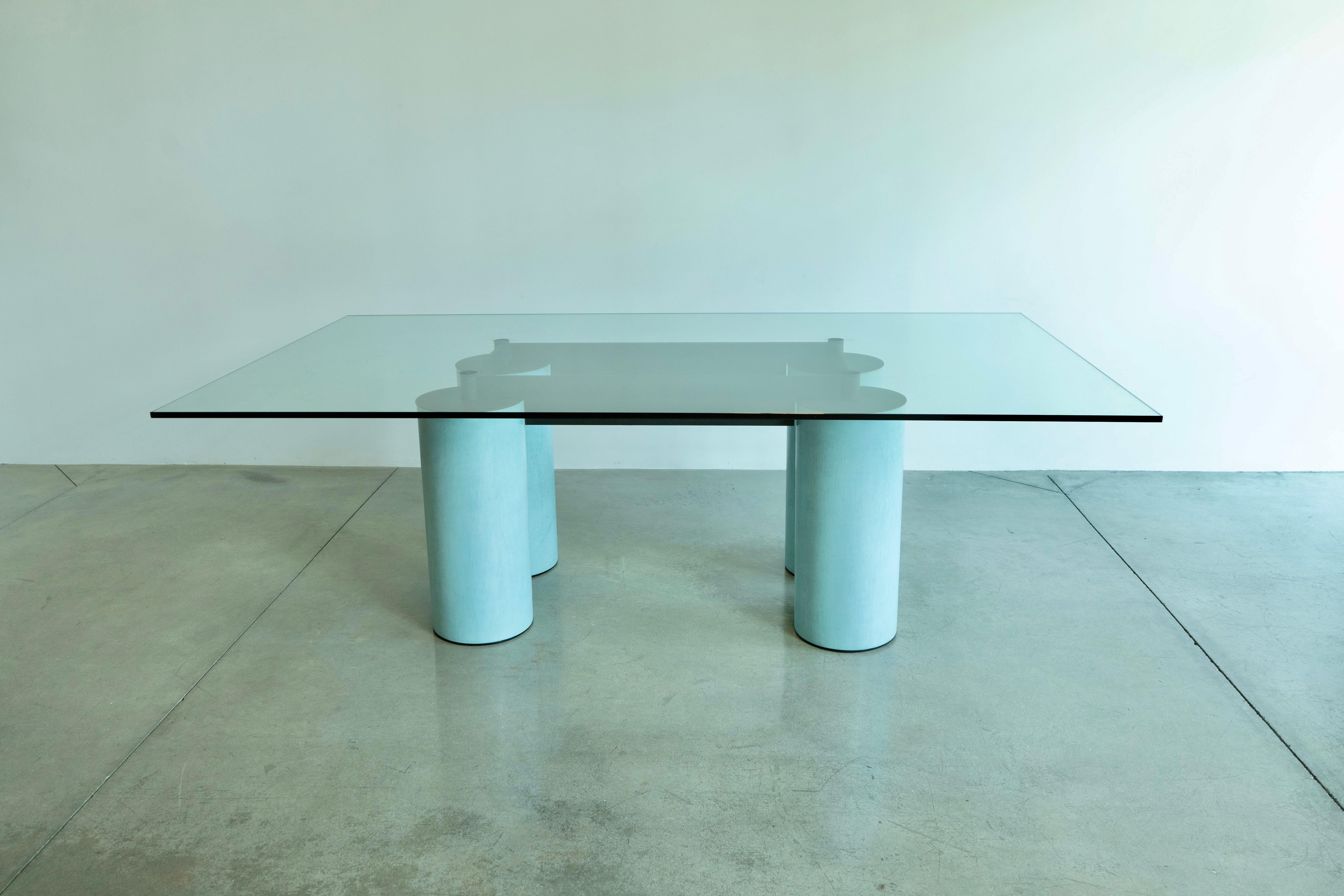 Table de salle à manger Serenissimo par Lella & Massimo Vignelli pour Acerbis, Italie, années 2000 en vente 4