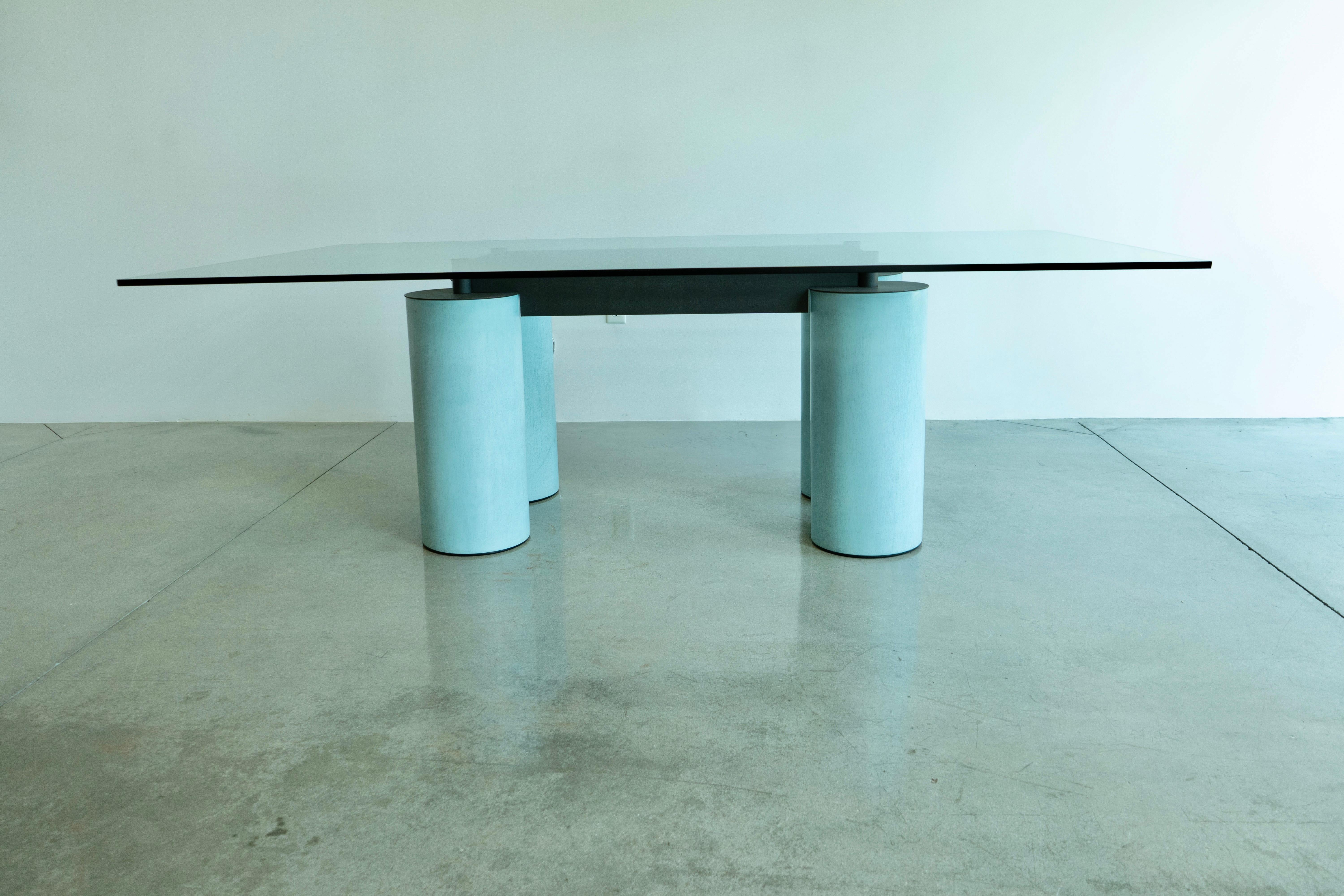 Table de salle à manger Serenissimo par Lella & Massimo Vignelli pour Acerbis, Italie, années 2000 en vente 5