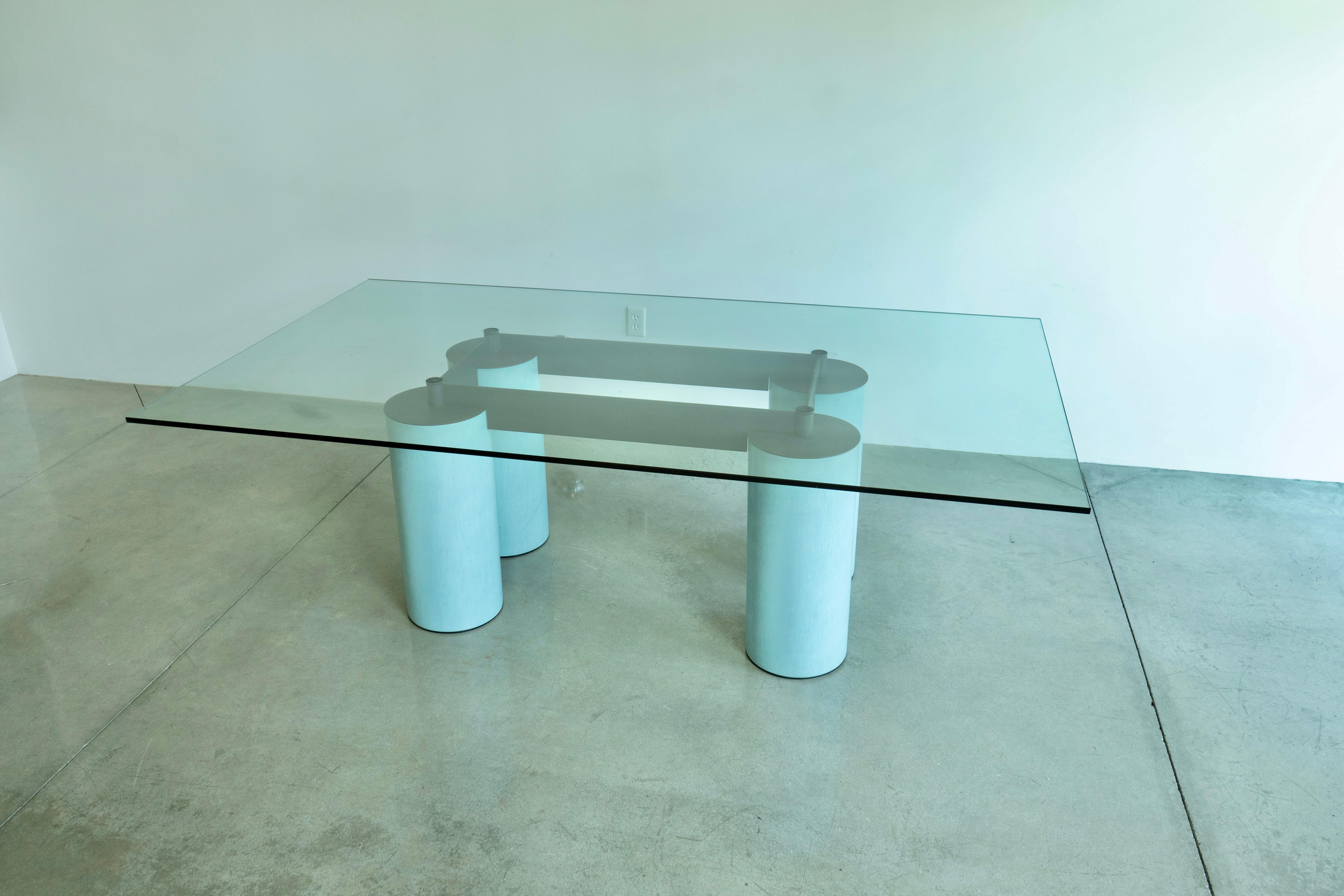 Serenissimo Dining Table by Lella & Massimo Vignelli for Acerbis, Italy 2000s For Sale 1