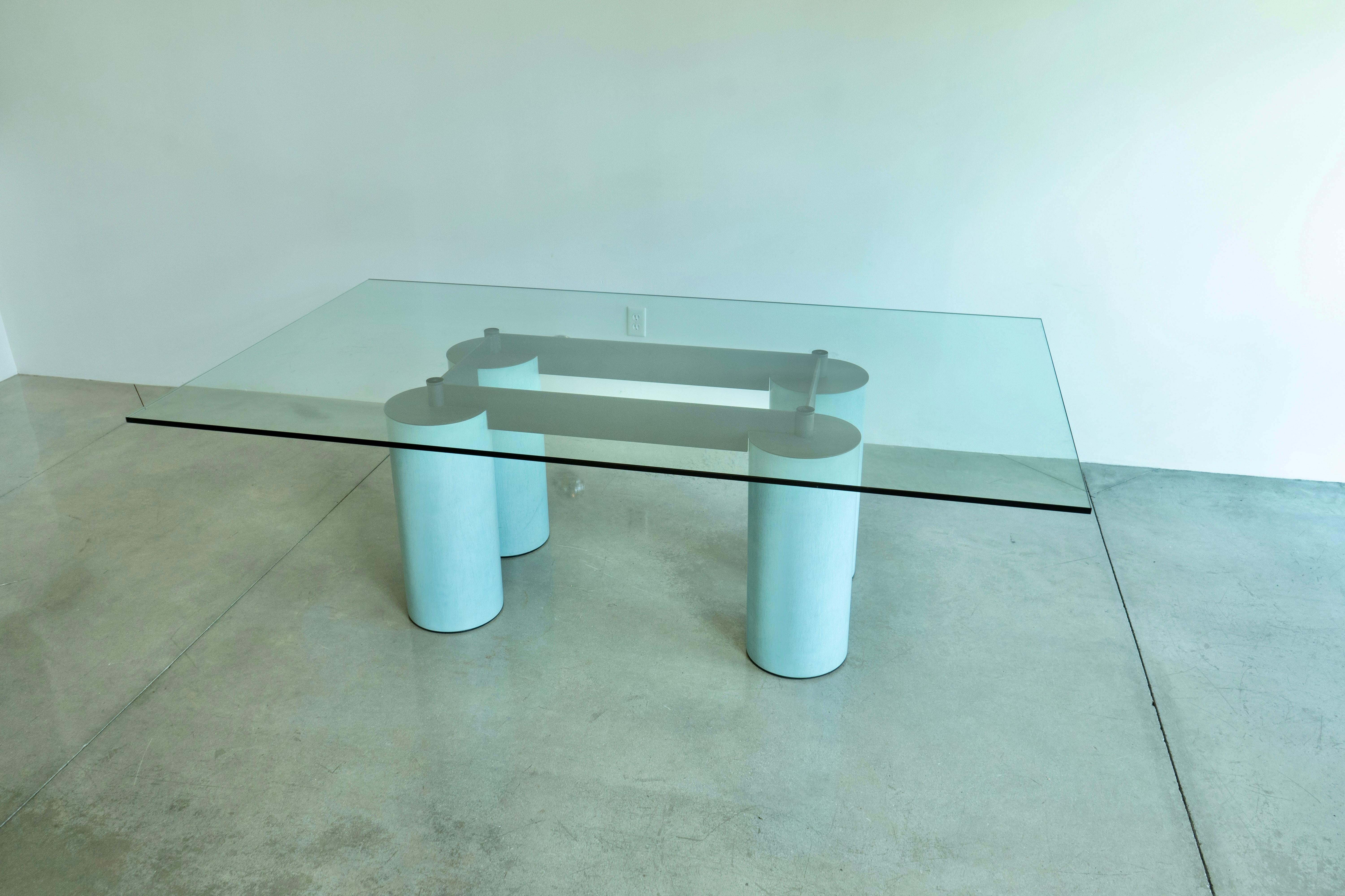 Table de salle à manger Serenissimo par Lella & Massimo Vignelli pour Acerbis, Italie, années 2000 en vente 2