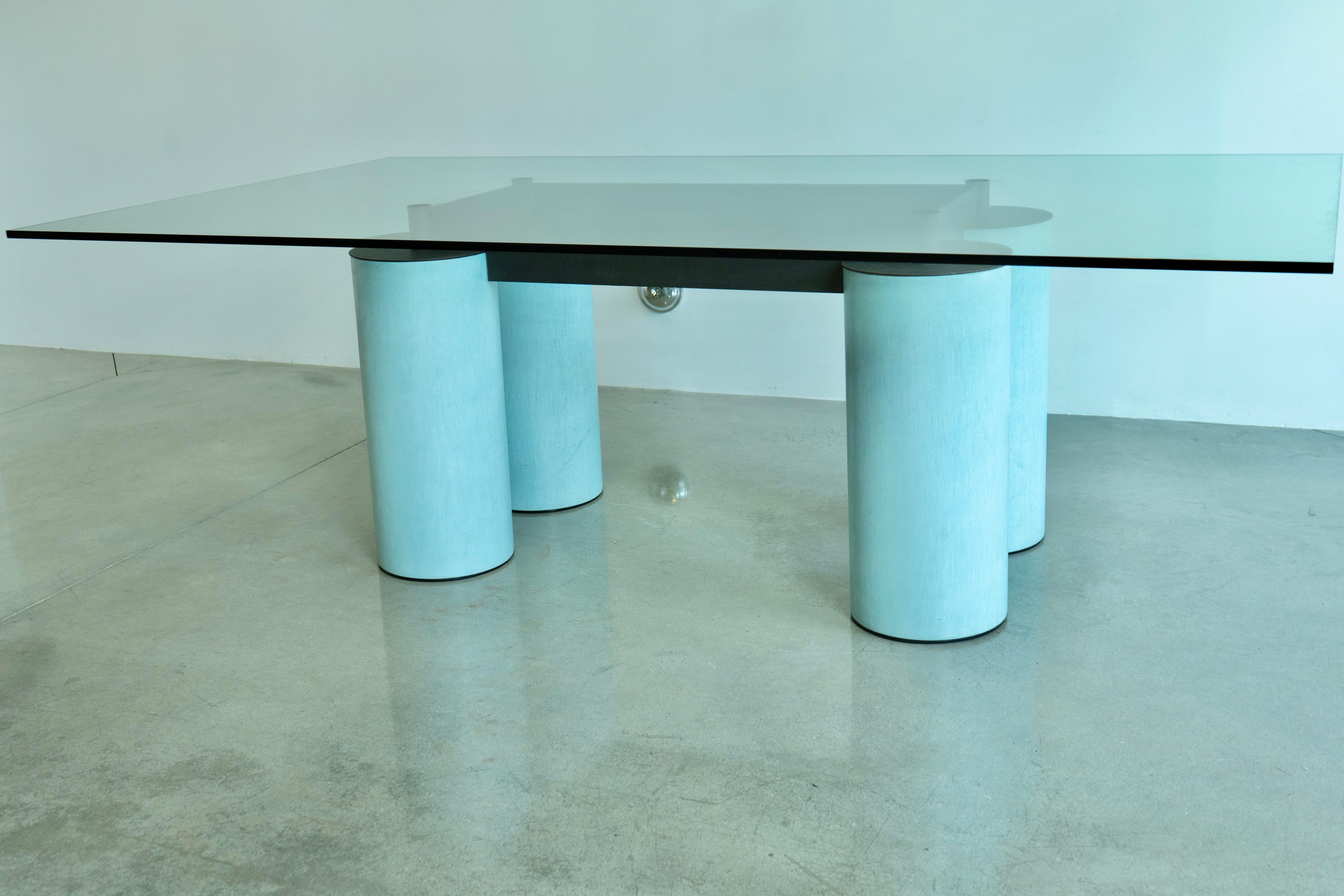 Serenissimo Dining Table by Lella & Massimo Vignelli for Acerbis, Italy 2000s For Sale 3