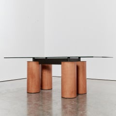 Serenissimo postmoderner Esstisch für 8 Personen Massimo & Lella Vignelli für Acerbis