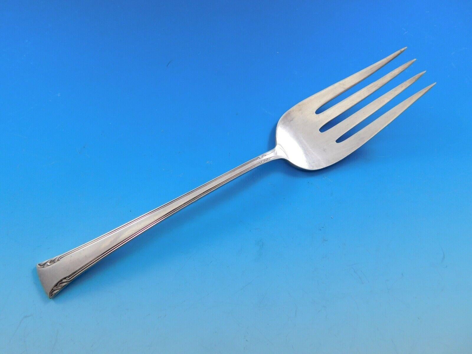 Serenity by International Sterling Silber Besteck 12 Service 74pc Abendessen im Zustand „Hervorragend“ im Angebot in Big Bend, WI