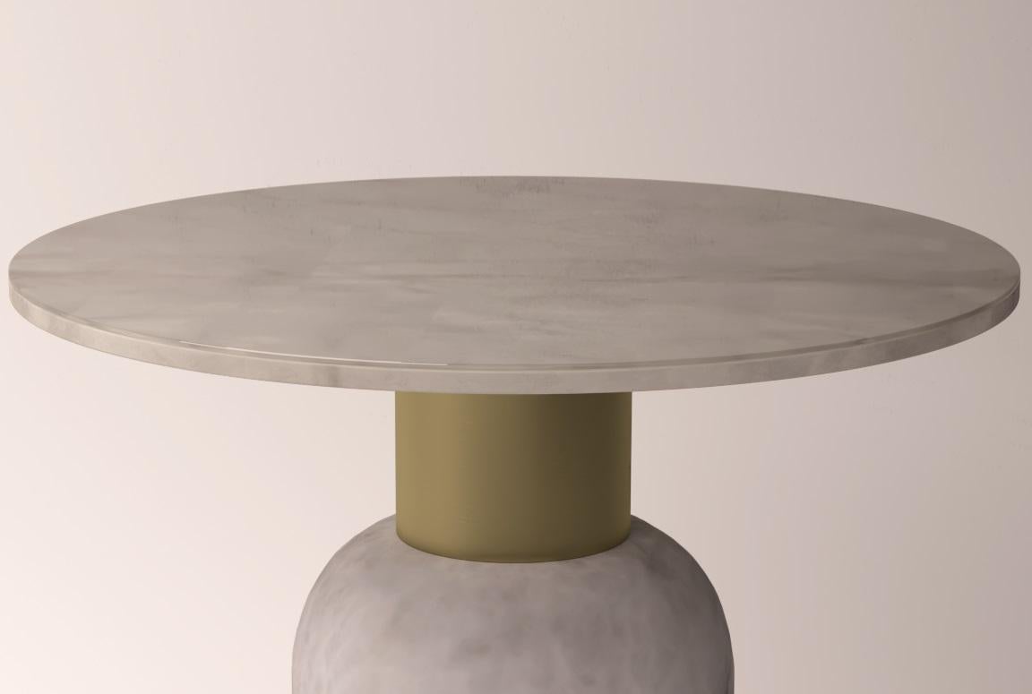 Serenity Fusion 40 Alabaster Table by Alabastro Italiano In New Condition For Sale In Geneve, CH