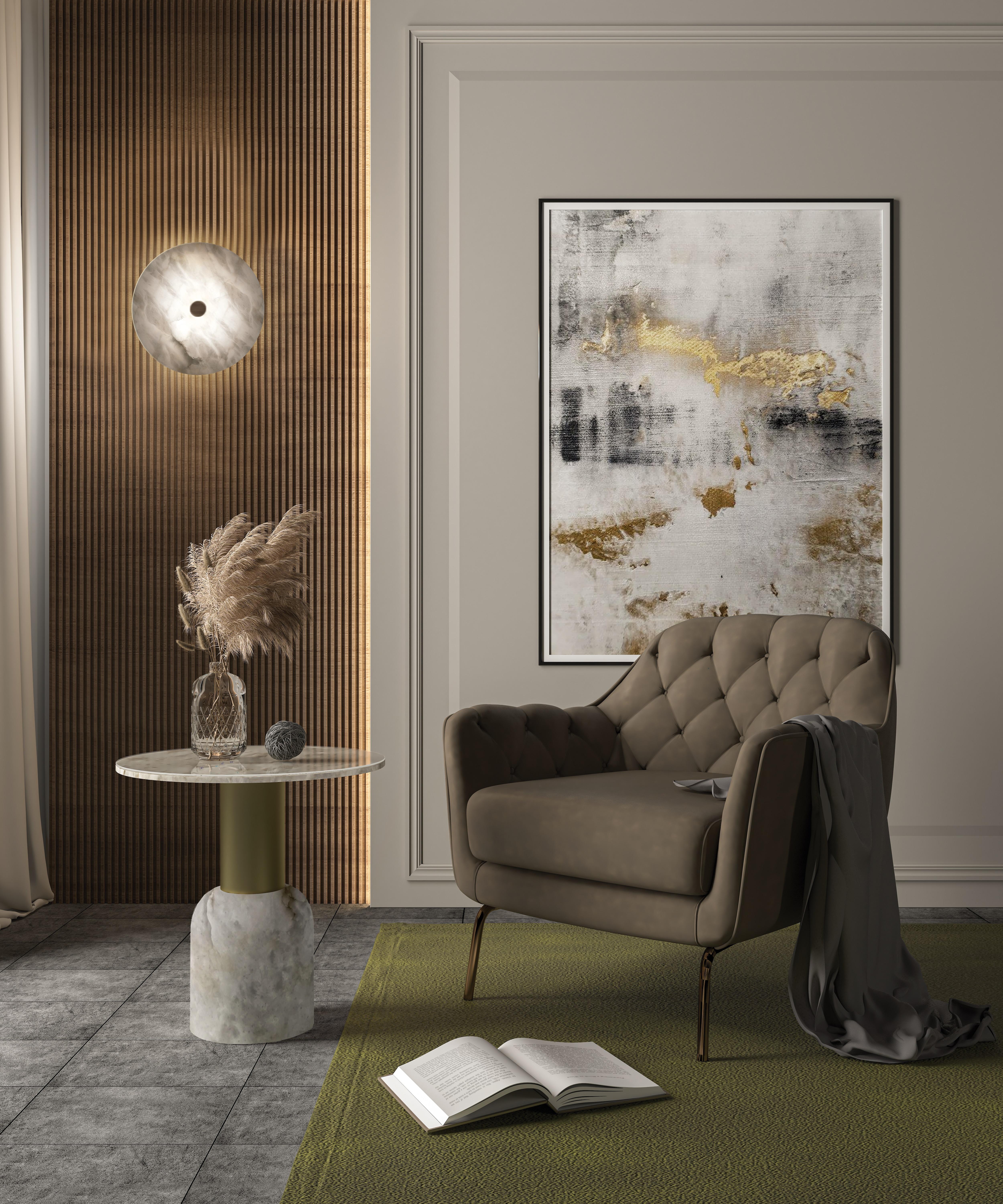 italien Table basse Serenity Fusion 40 AA par Alabastro Italiano en vente