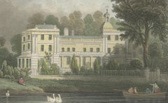 Serenity Over the Thames: Lord Halesey's Elegant Seat in 1811