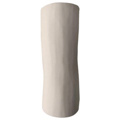 Serenity Sofie Organic Modern Wall Sconce/Light, White Plaster