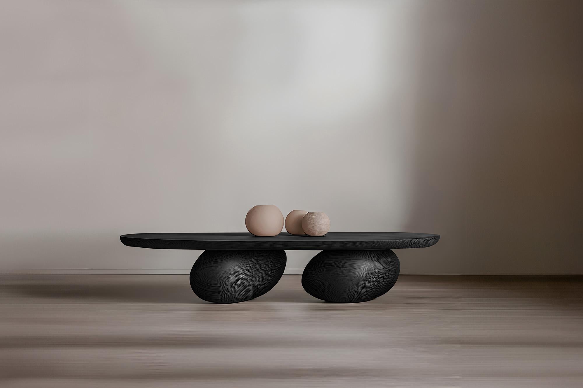 Sereno Center Table Serie 2 by NONO – Minimalist Design with Pebble Legs In New Condition For Sale In Ciudad de México, CDMX