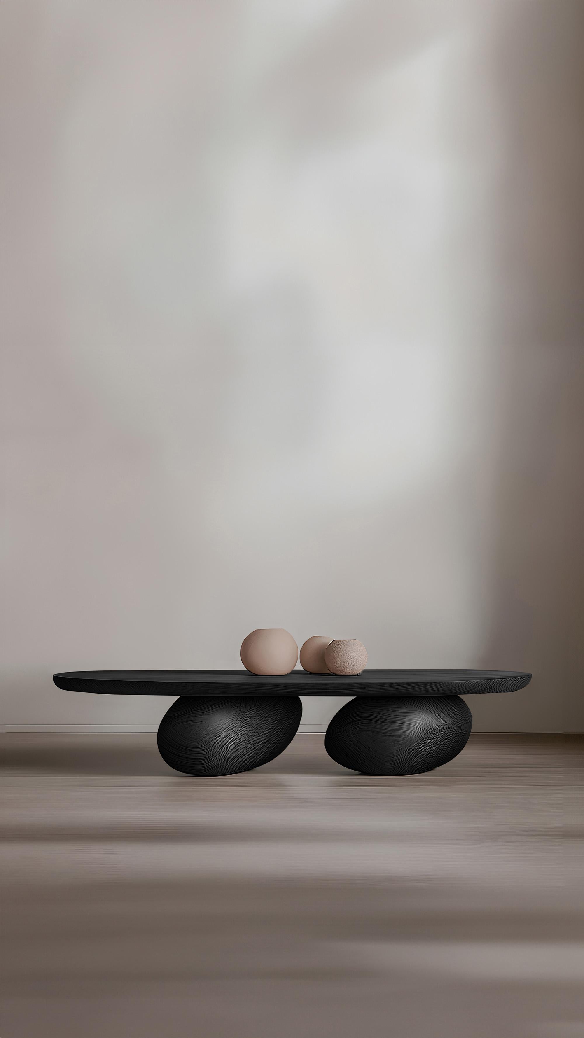 Contemporary Sereno Center Table Serie 2 by NONO – Minimalist Design with Pebble Legs For Sale