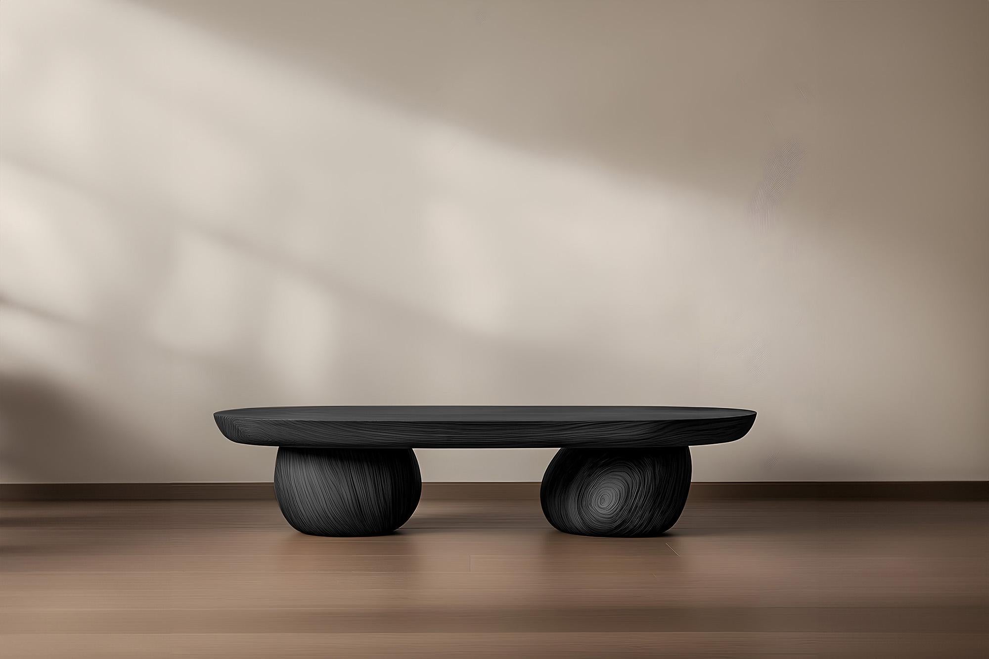 Mexican Sereno Coffee Table Serie 1 by Joel Escalona – Solid Wood for Modern Interiors For Sale