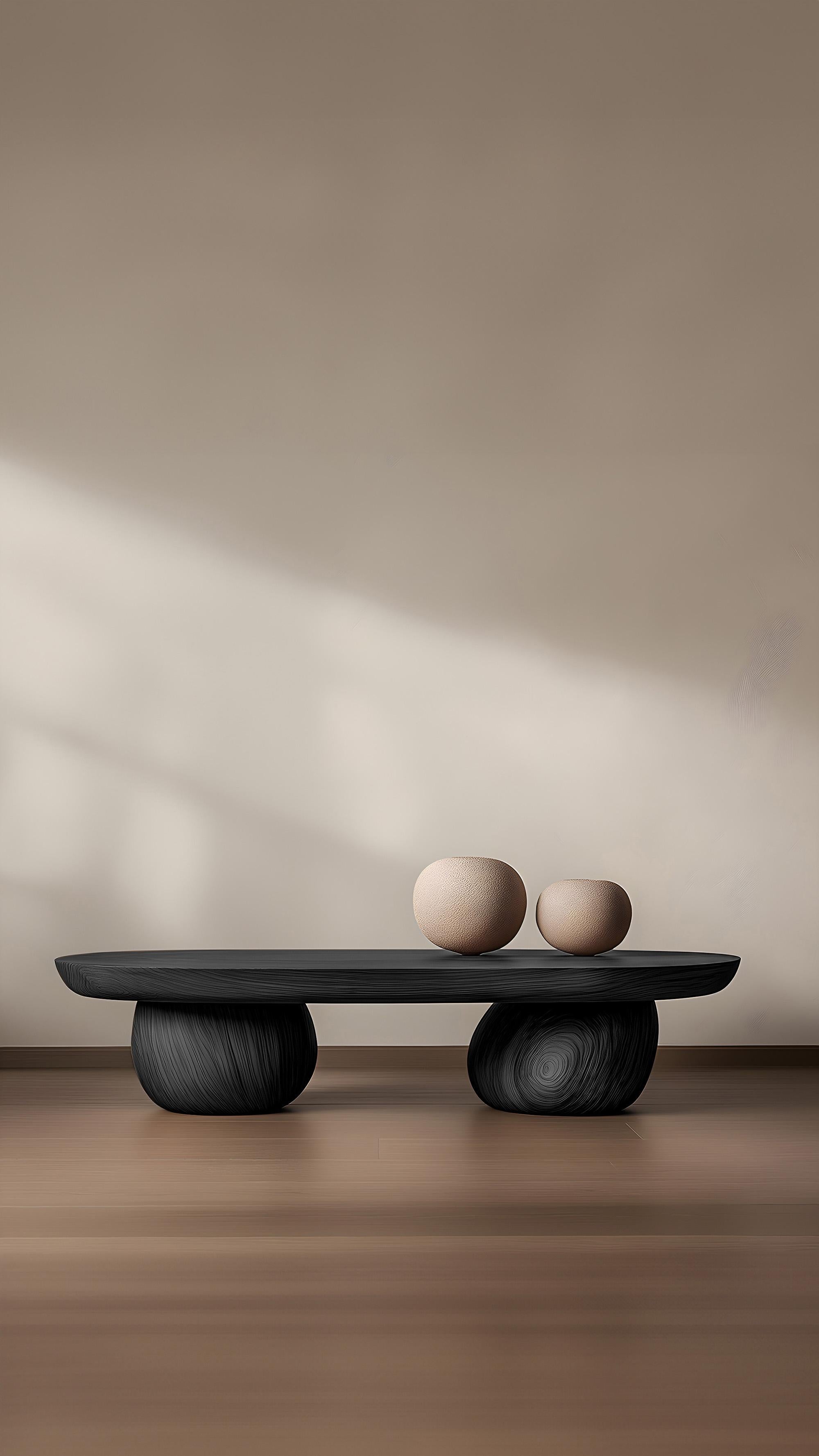 Sereno Coffee Table Serie 1 by Joel Escalona – Solid Wood for Modern Interiors In New Condition For Sale In Ciudad de México, CDMX