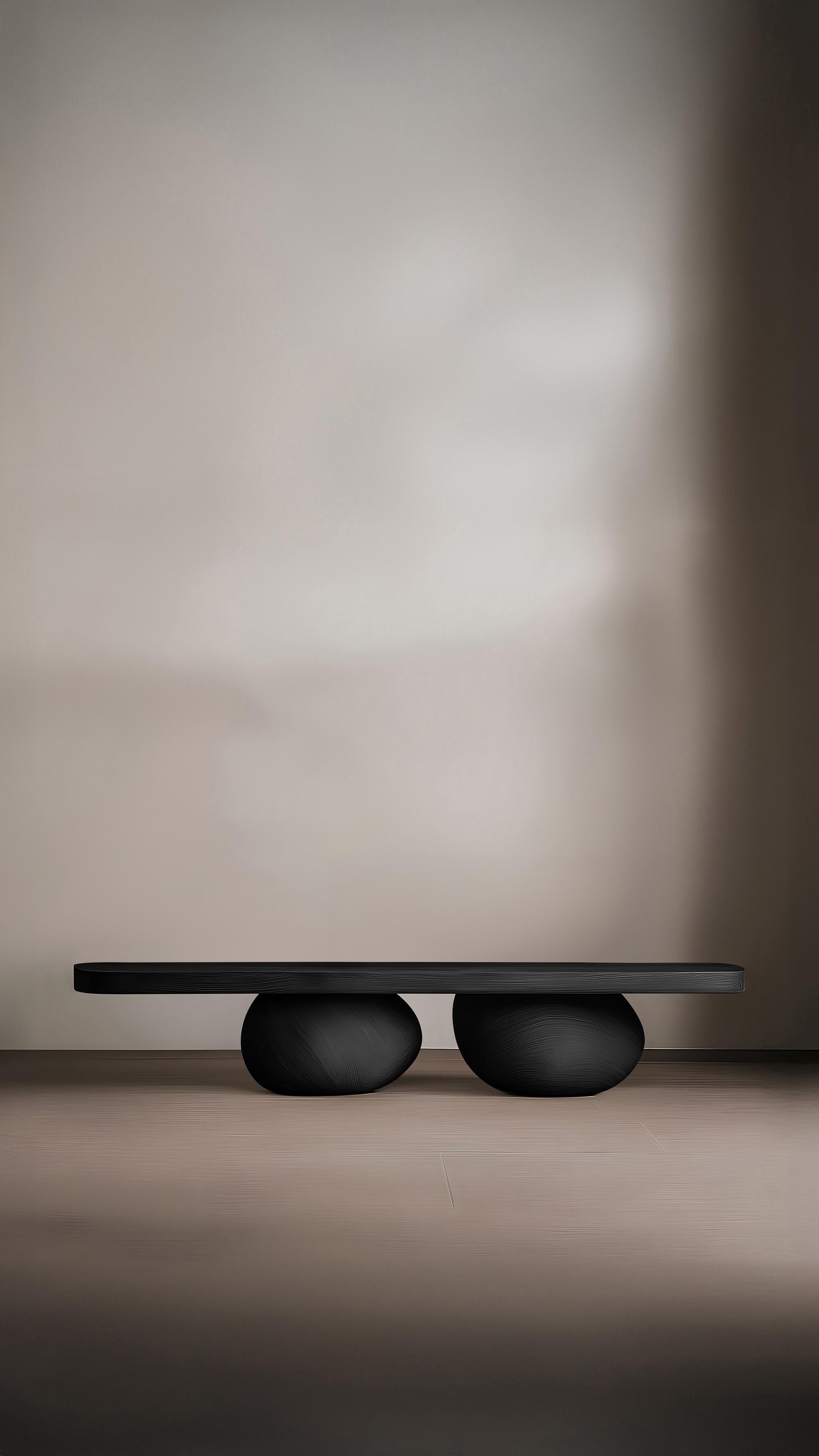 Hardwood Sereno Coffee Table Serie 19 by NONO – Custom Solid Wood Design For Sale