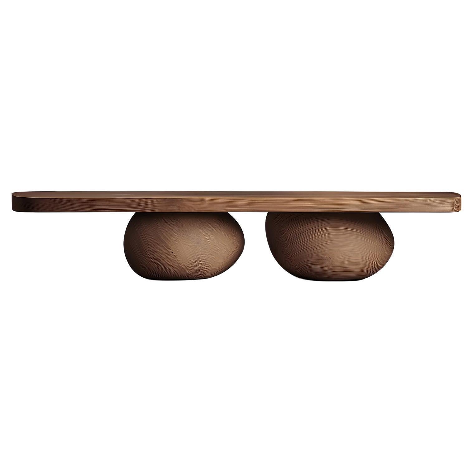 Table basse Sereno Serie 19 par NONO - Design en bois massif sur mesure
