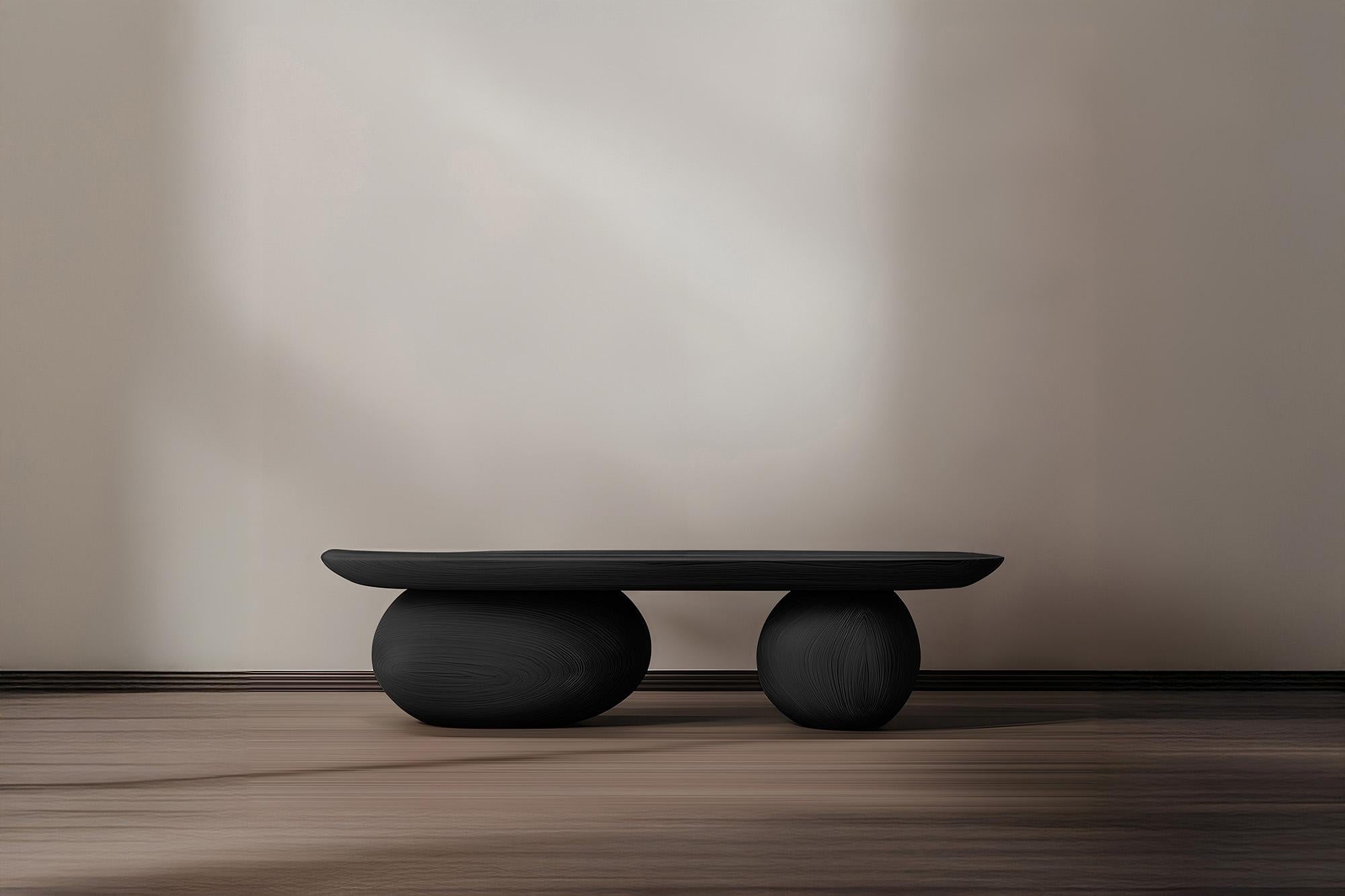 XXI secolo e contemporaneo Tavolino Sereno Serie 26 di Joel Escalona - Legno massiccio per spazi moderni in vendita