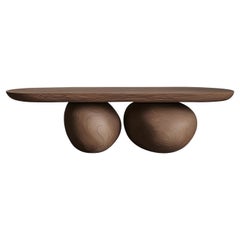Tavolino Sereno Serie 41 di NONO - Struttura minimalista in legno massiccio