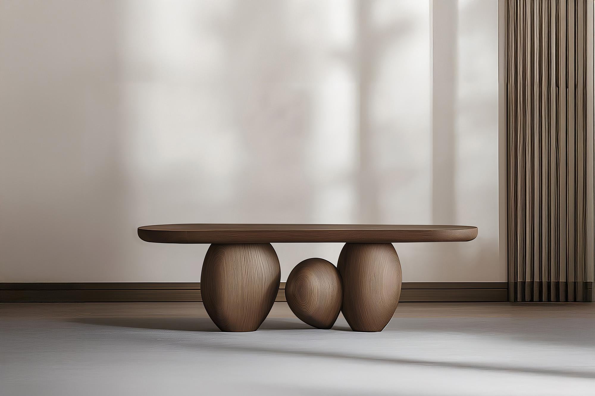 Brutalist Sereno Coffee Table Serie 44 by Joel Escalona – Functional and Elegant For Sale
