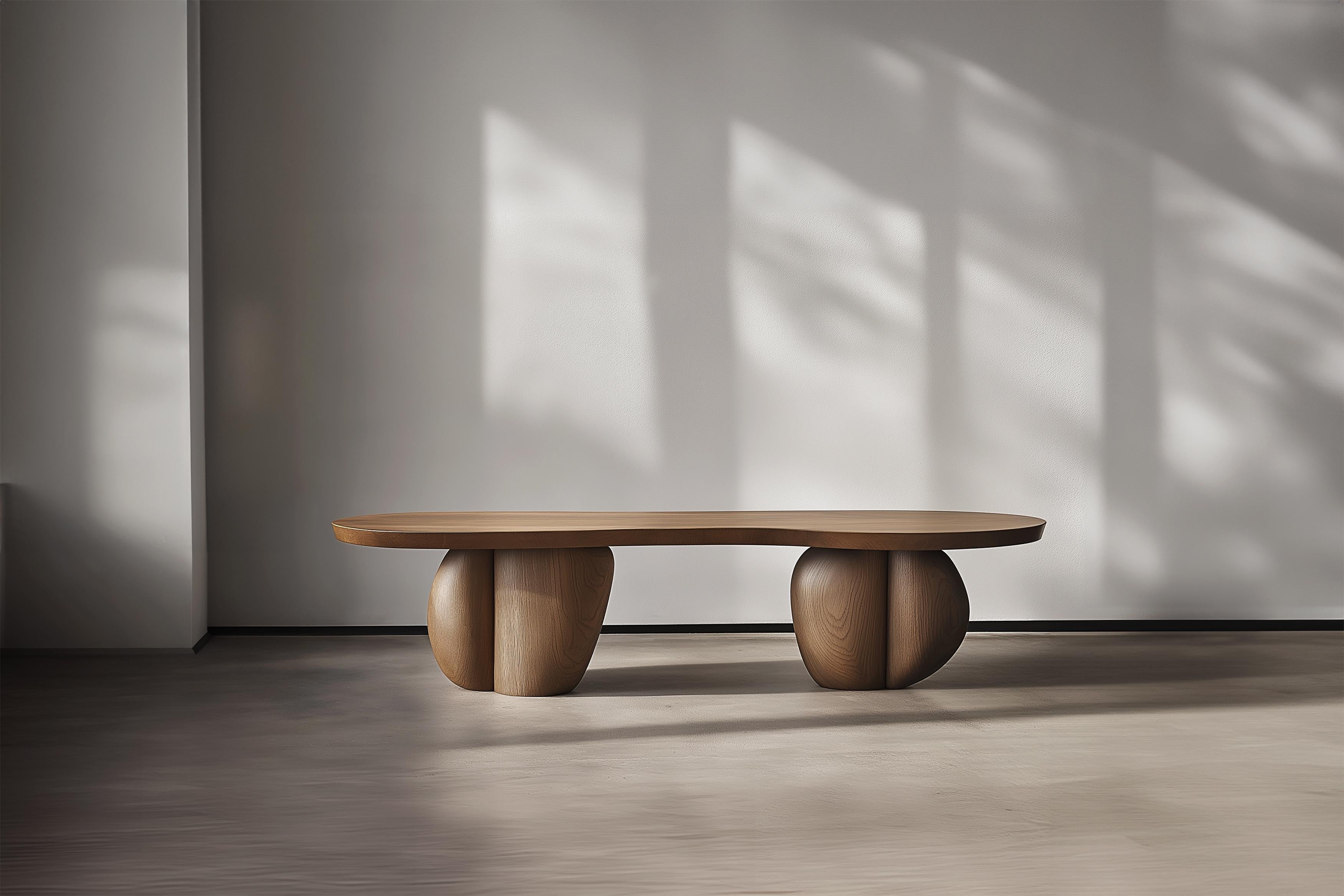Bois de feuillus Table basse Sereno Serie 67 par NONO - Parfaite pour les maisons Elegance en vente