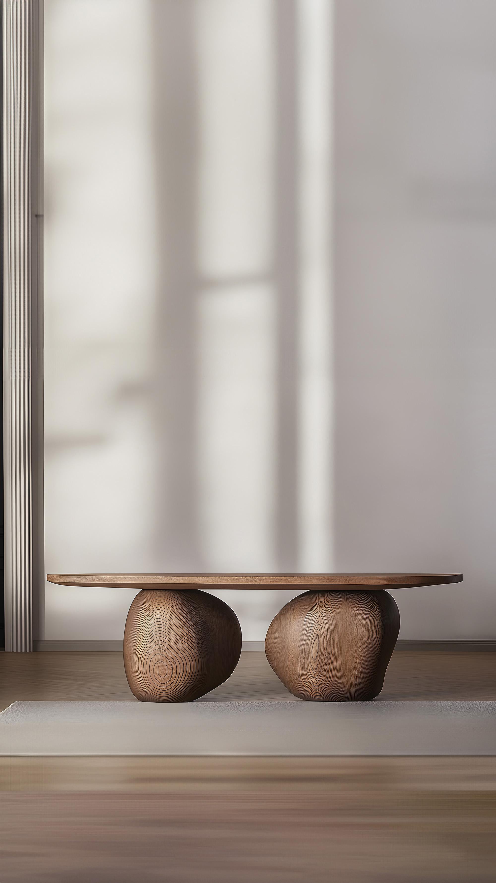Table basse Sereno Serie 7 by Joel Escalona - Design minimaliste en bois massif

---

Série de tables basses Sereno - Note de Joel Escalona

Que se passe-t-il lorsque la structure devient de l'art ?

Telles sont les questions qui m'ont guidé dans la