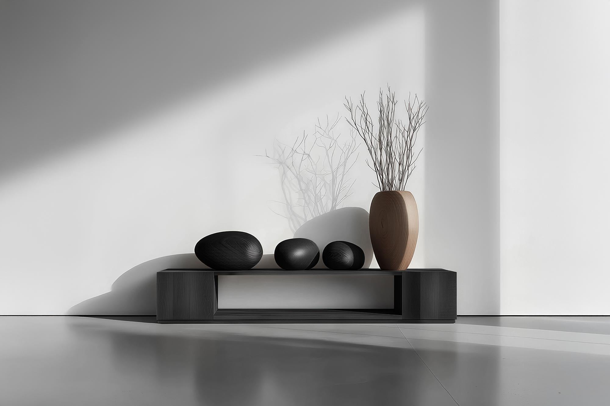 Sereno No50 Bank Tisch aus Massivholz, Zeitgenössische Möbel von NONO im Angebot 6