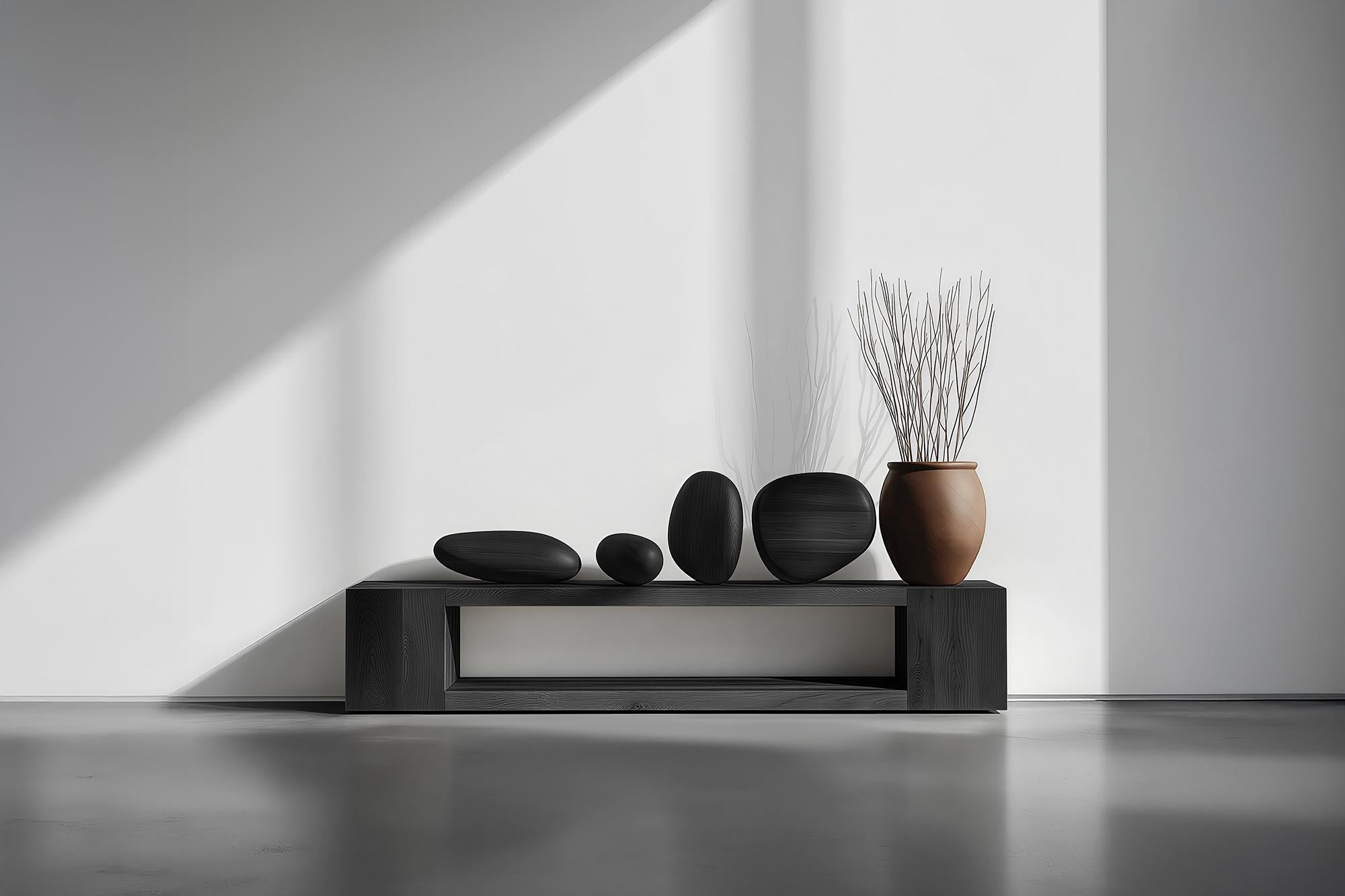 Sereno No50 Bank Tisch aus Massivholz, Zeitgenössische Möbel von NONO im Angebot 10
