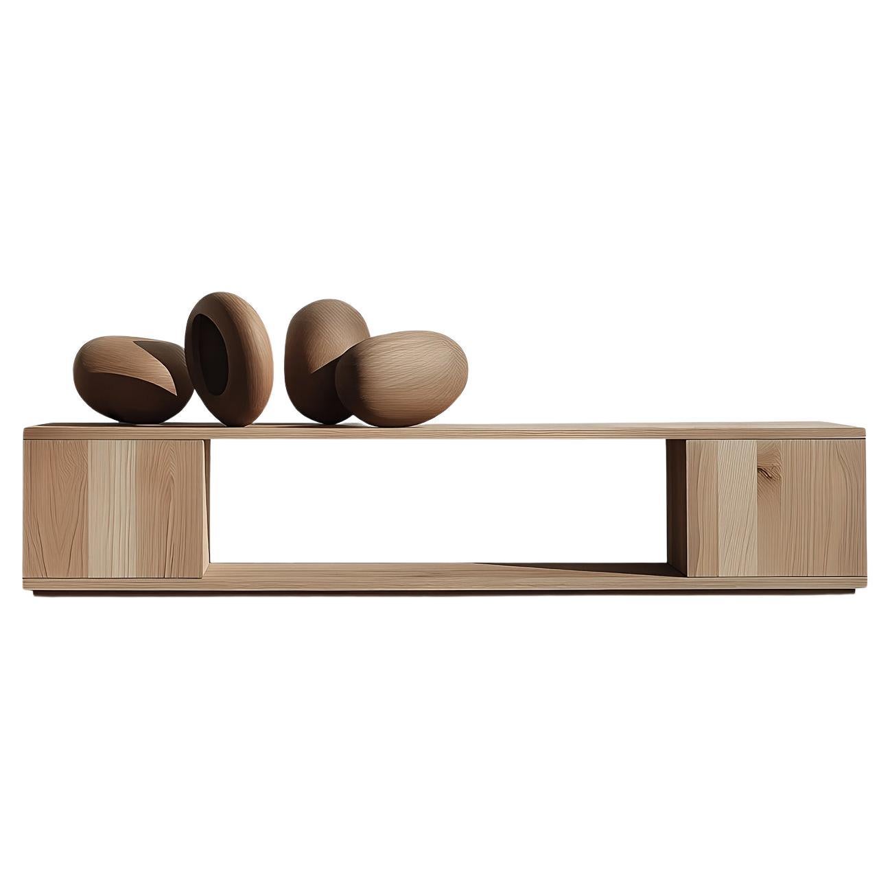 Sereno No50 Bank Tisch aus Massivholz, Zeitgenössische Möbel von NONO im Angebot