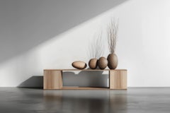 Sereno No52 Media Console, Contemporary Wooden Furniture by NONO