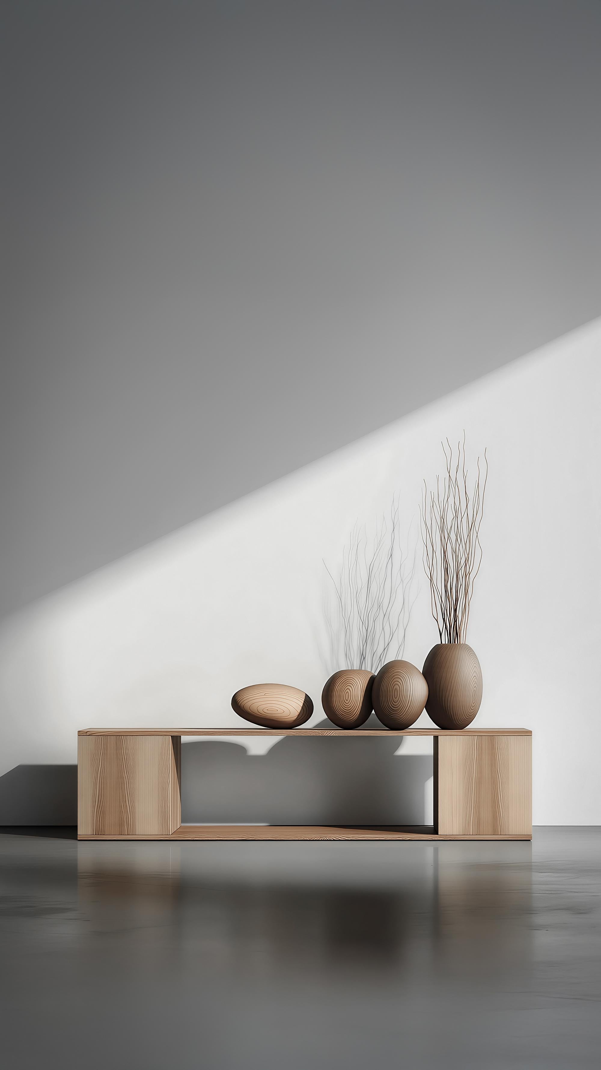 Sereno No52 Medienkonsole, Zeitgenössische Holzmöbel von NONO (Moderne der Mitte des Jahrhunderts) im Angebot
