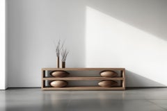 Sereno No60, Plinth Table in Solid Wood Contemporary Furniture by NONO