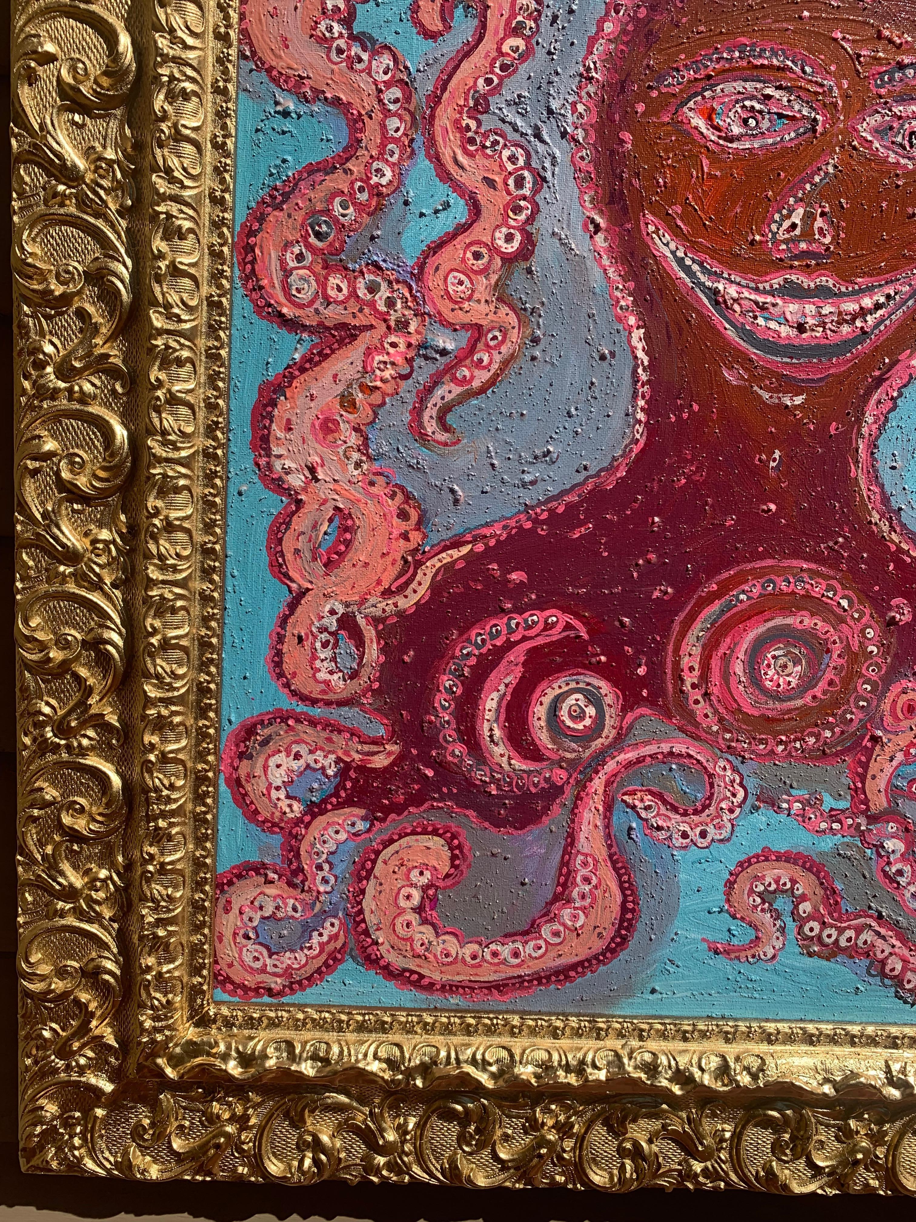 Abstract Painting on Canvas , 