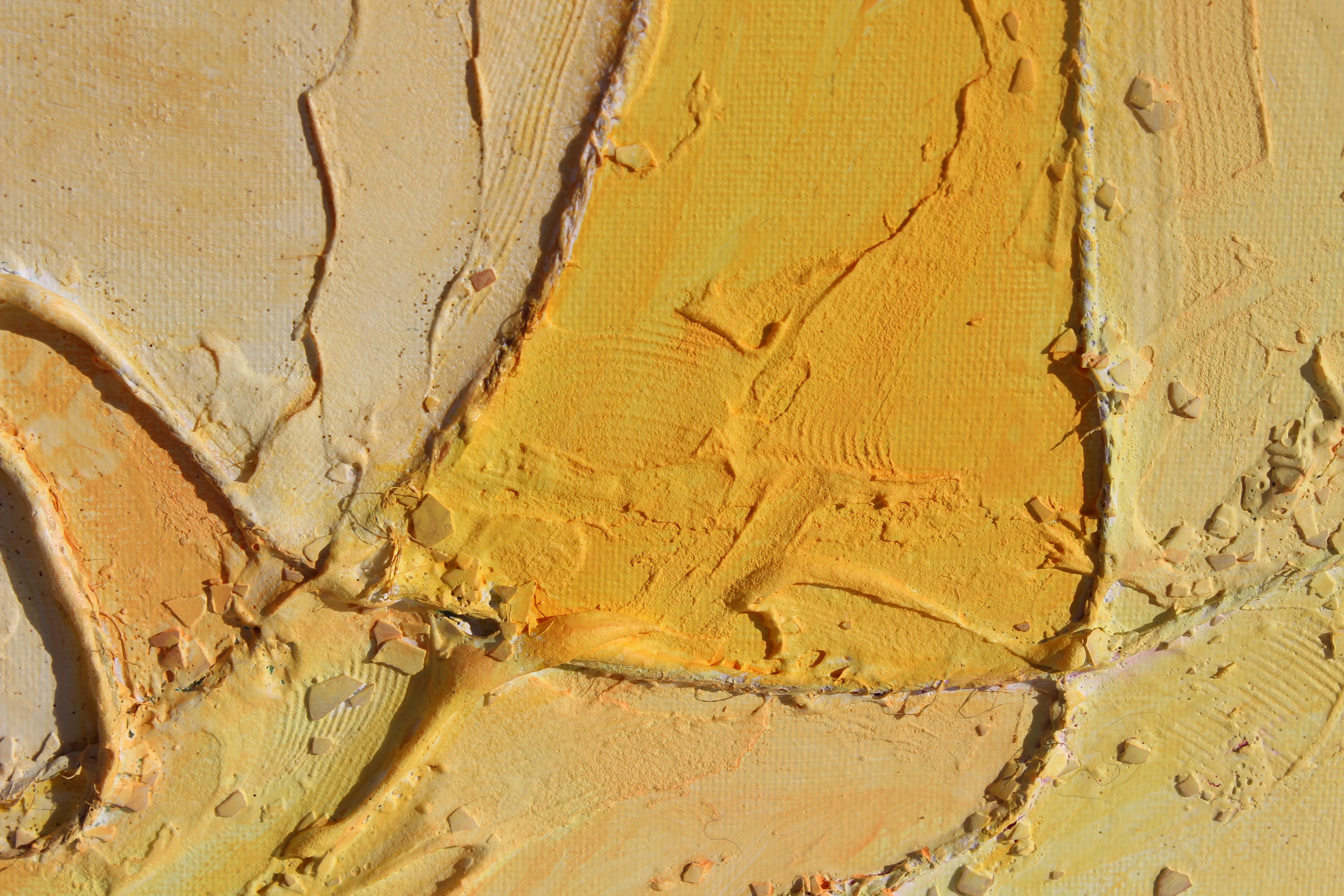 Abstract textured Painting on Canvas by Serg Graff, 