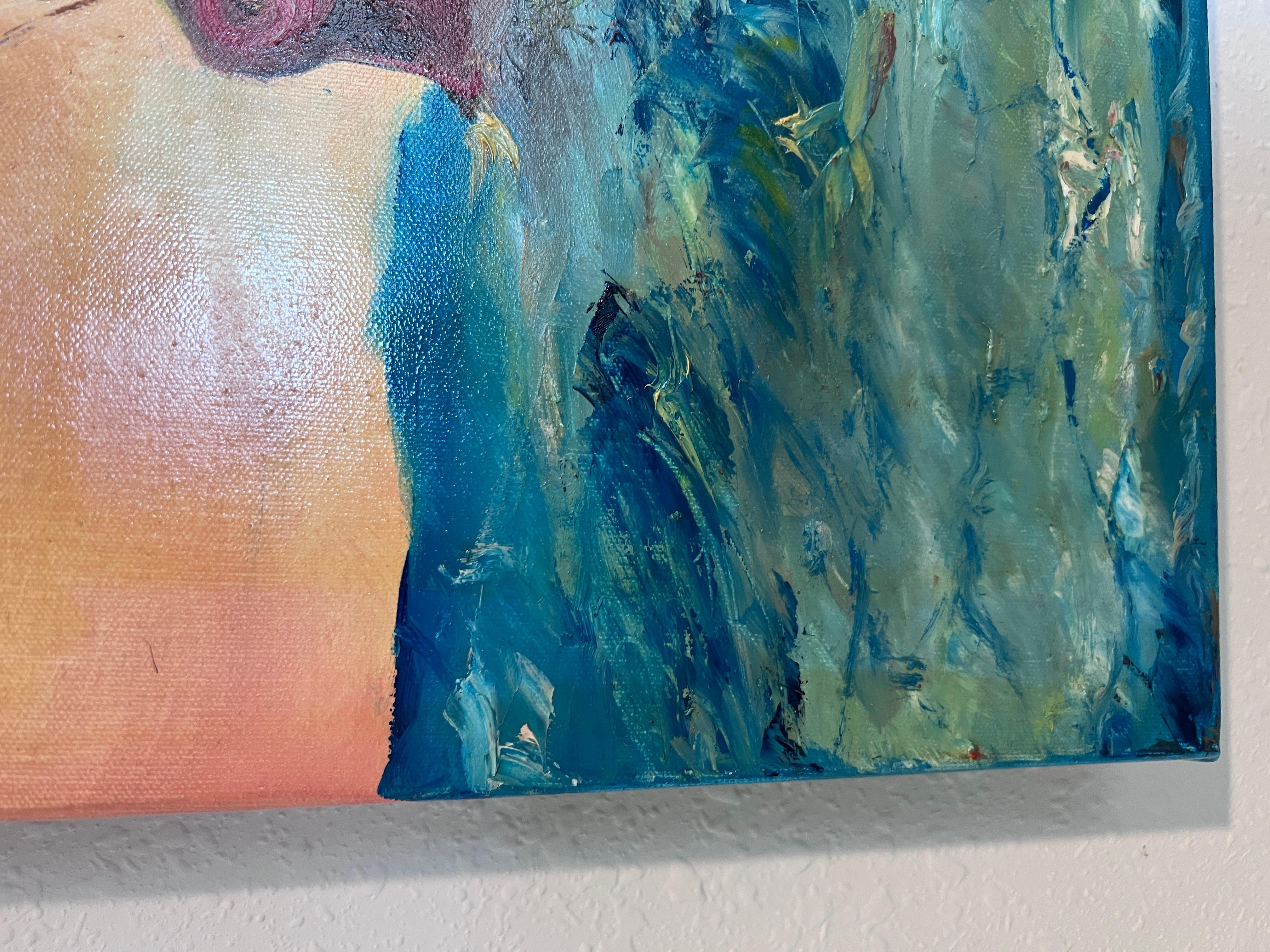 Großes Ölgemälde auf Leinwand, Seelandschaft von Serg Graff 