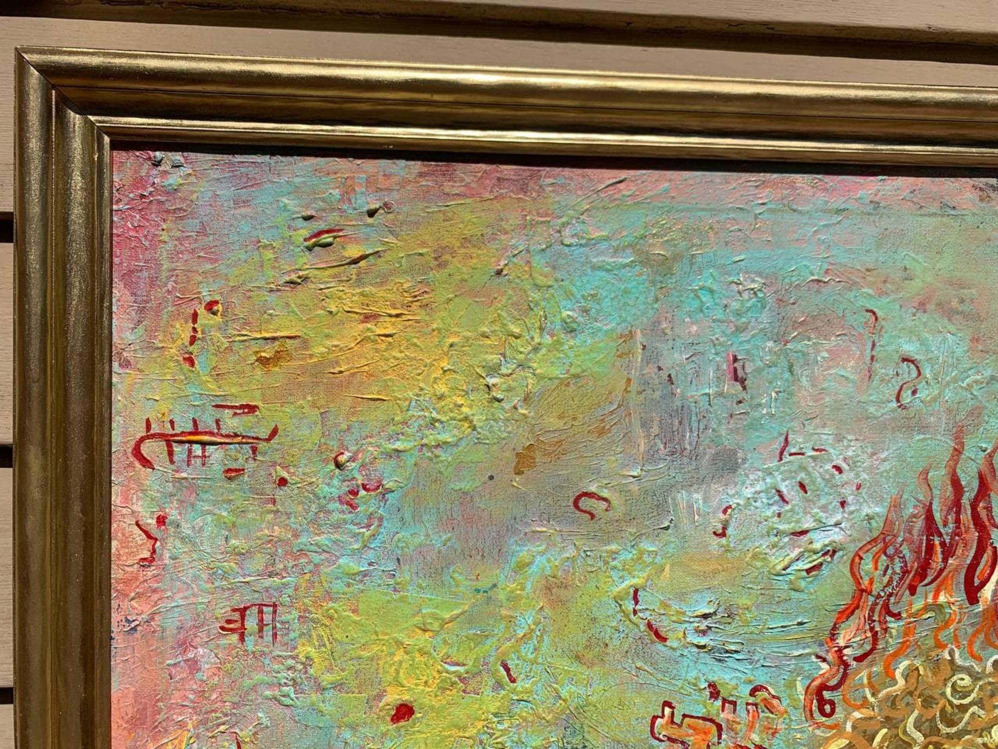 Oil Painting on Canvas, Fantasy Abstract Style, by Serg Graff, COA Titled 
