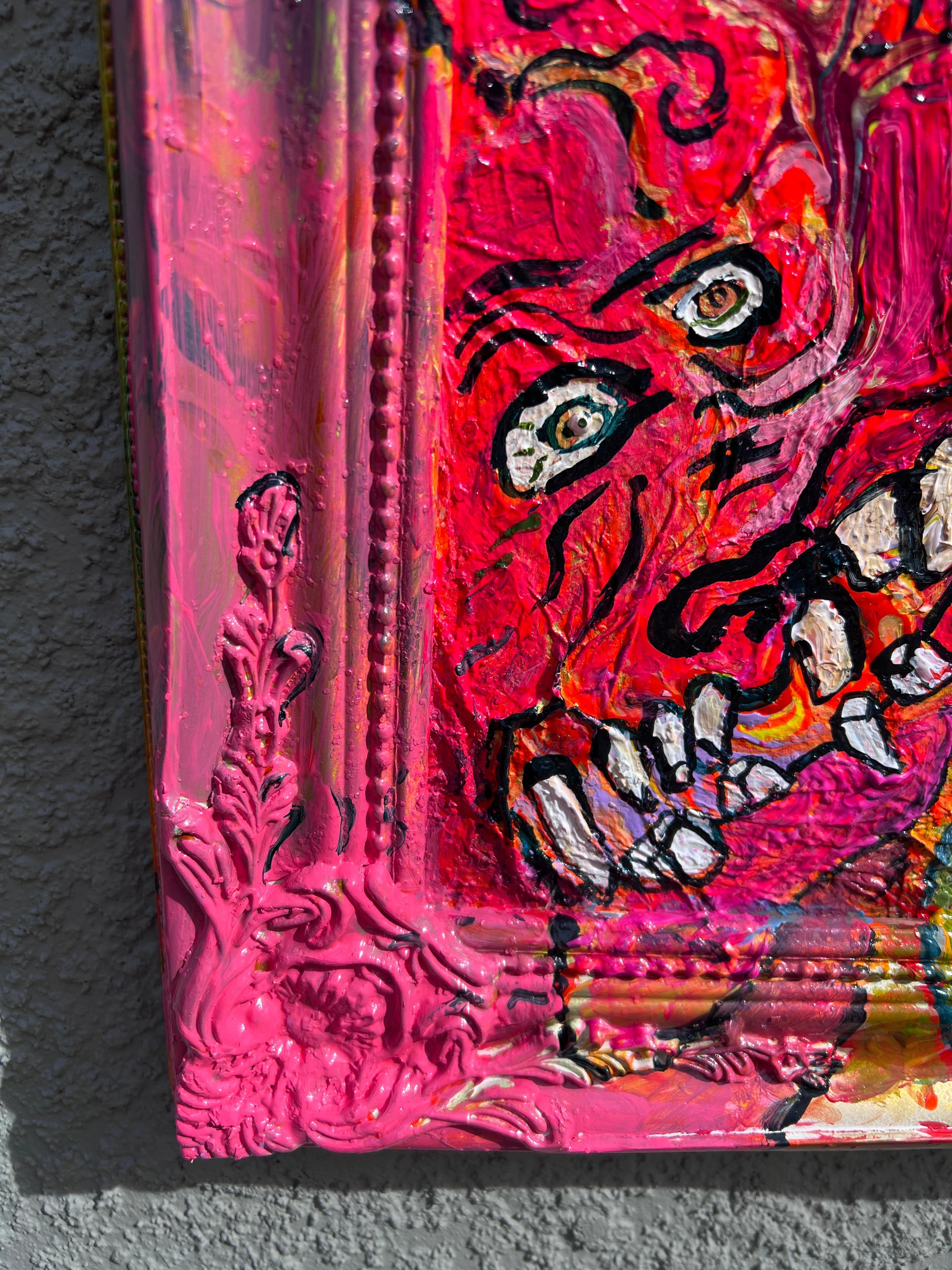 One-Of-A-Kind Abstract textured Painting by Serg Graff 