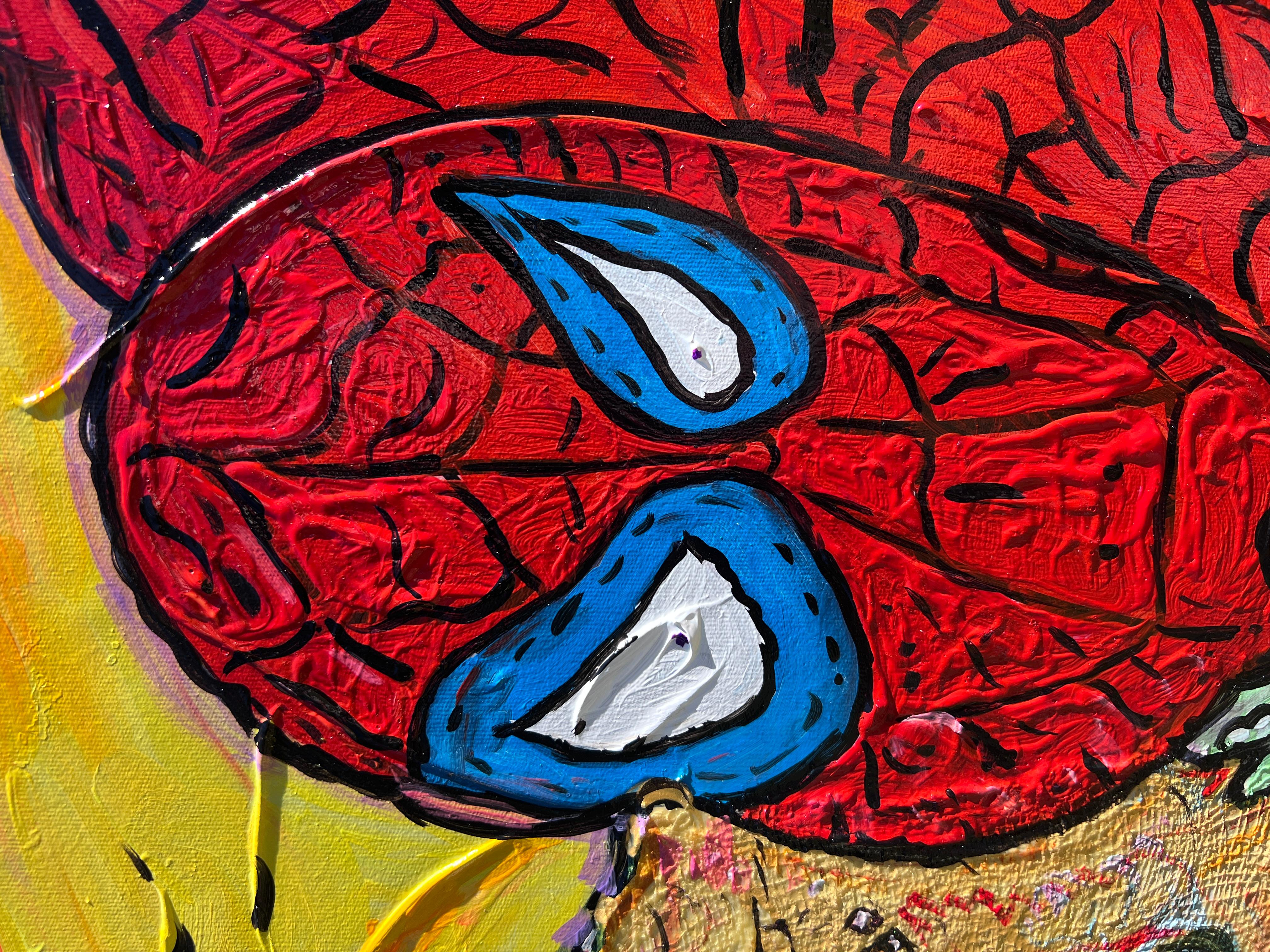 Grande dipinto su tela di Serg Graff 