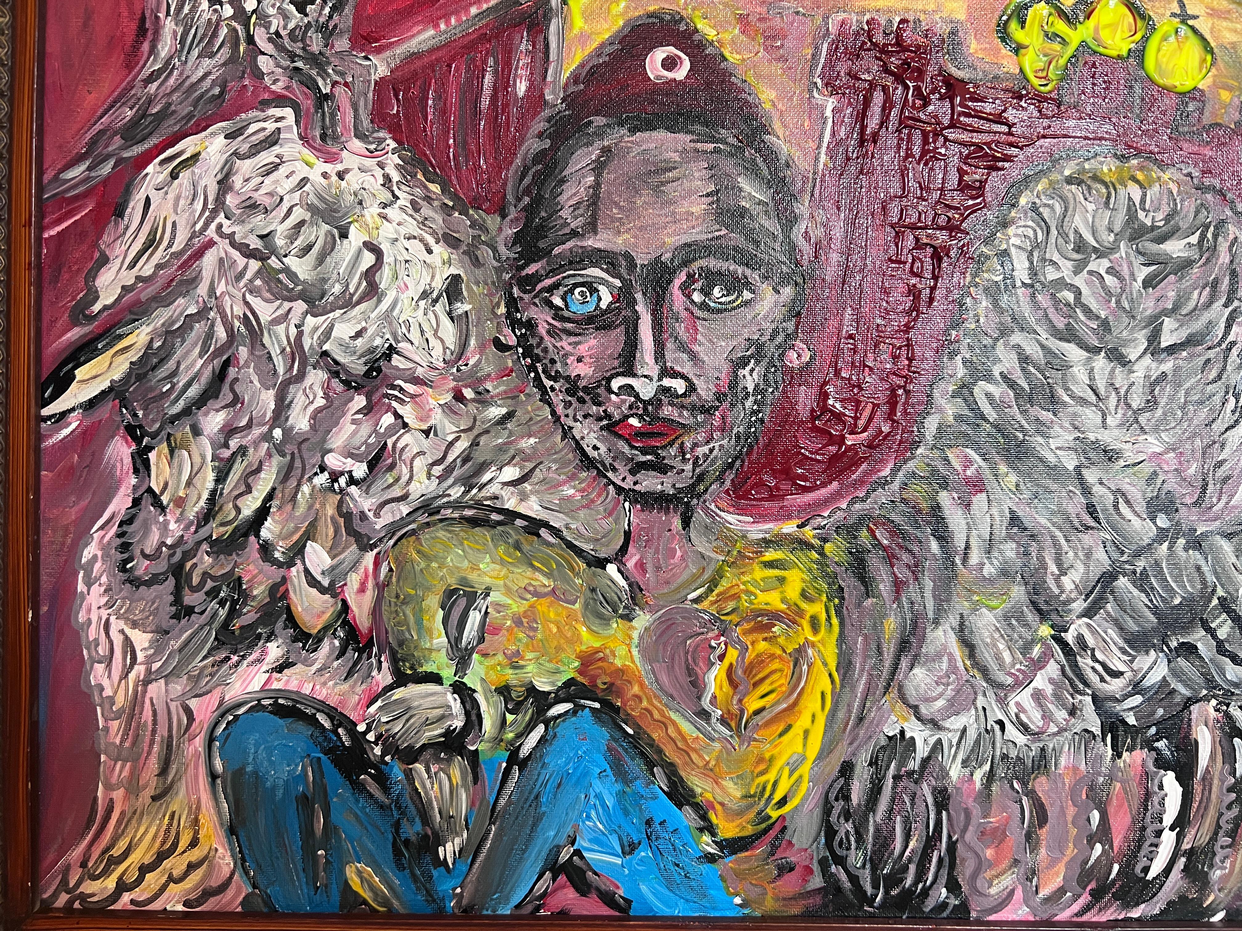 One-Of-A-Kind Painting on canvas by Serg Graff 