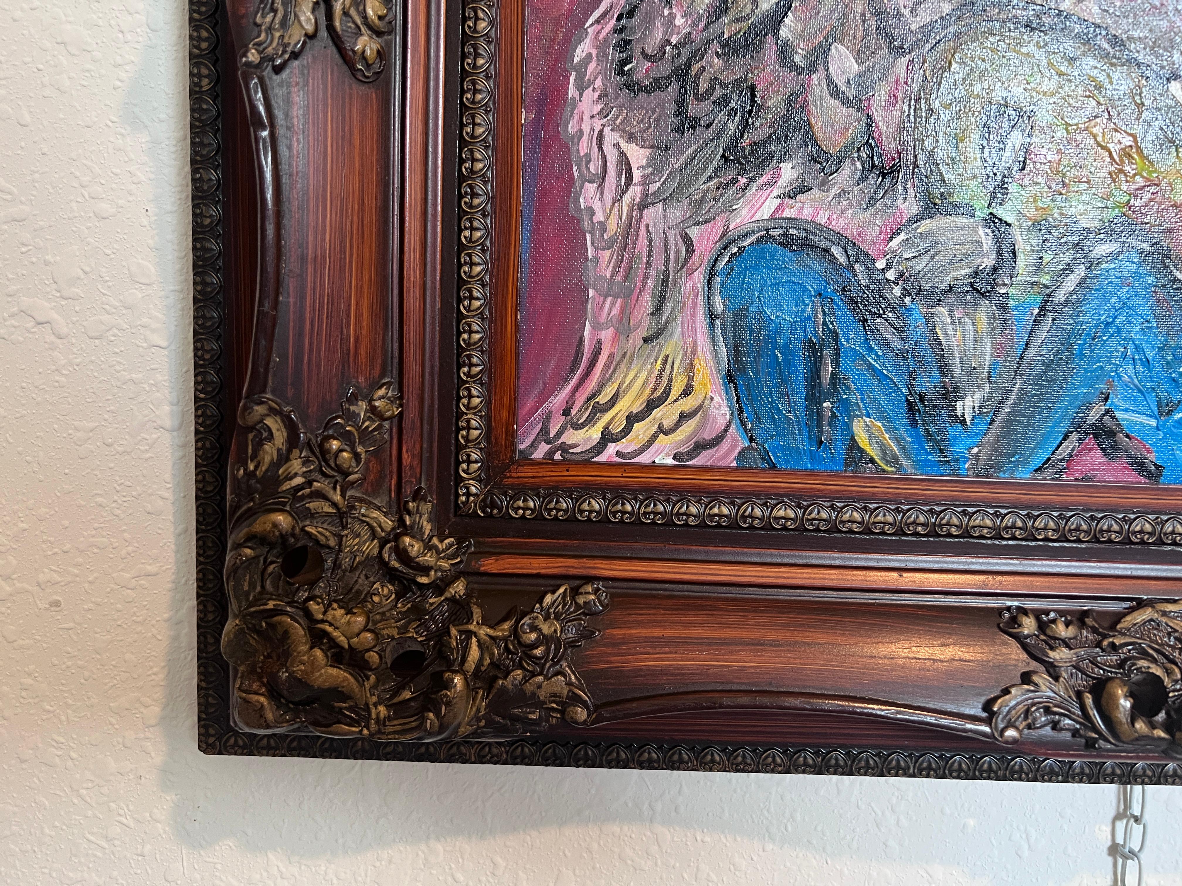 One-Of-A-Kind Painting on canvas by Serg Graff 