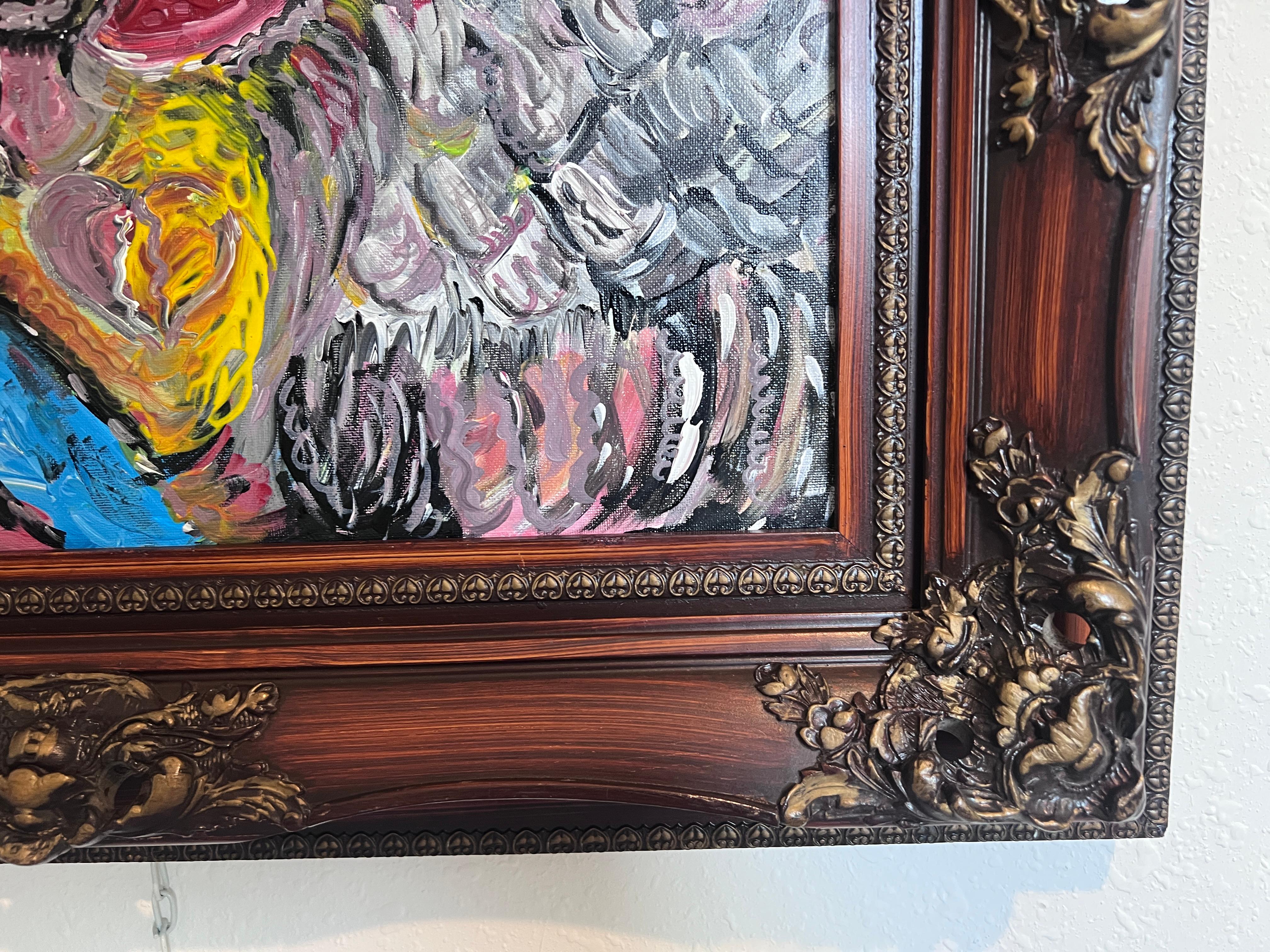 One-Of-A-Kind Painting on canvas by Serg Graff 