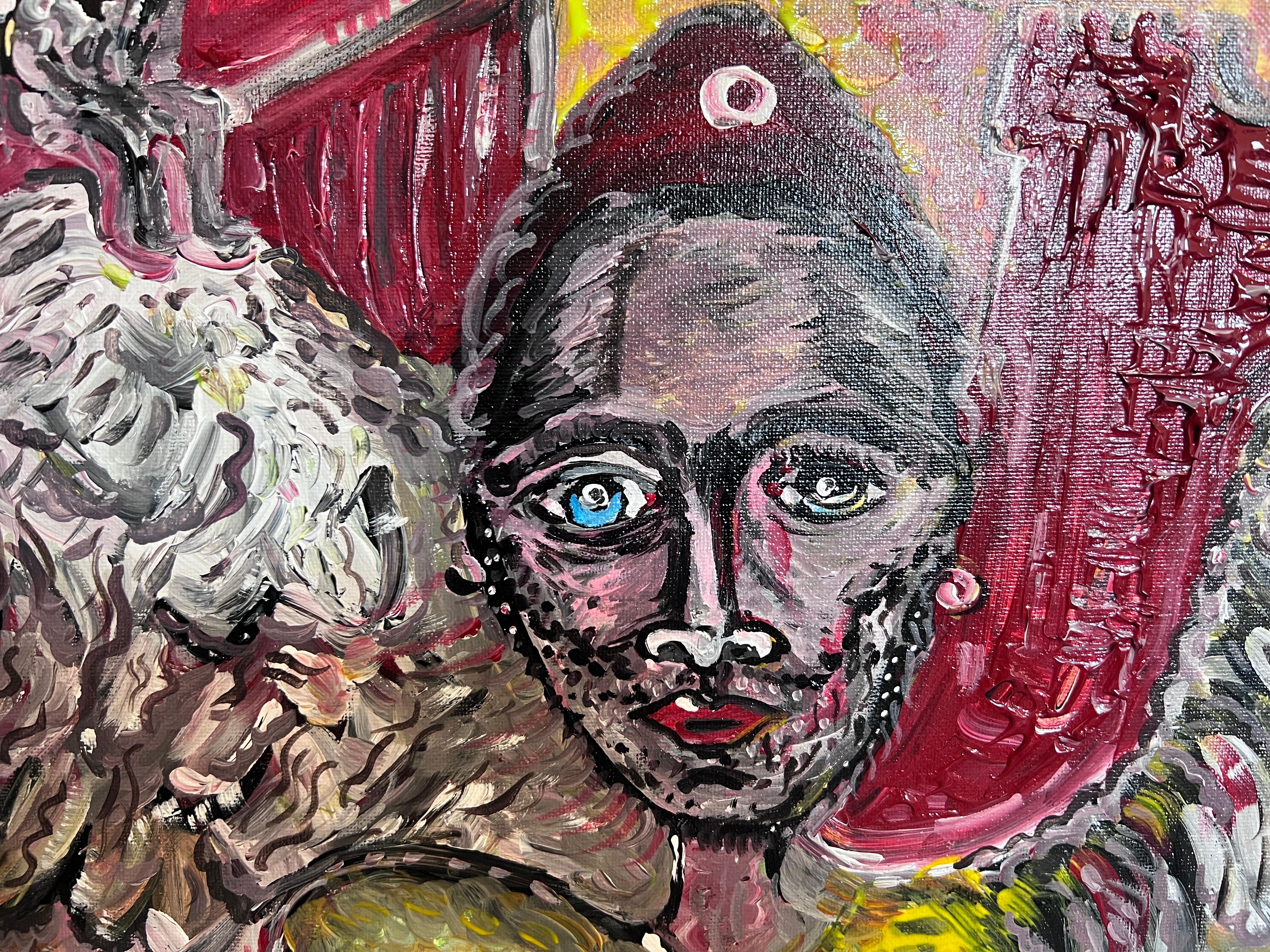 One-Of-A-Kind Painting on canvas by Serg Graff 