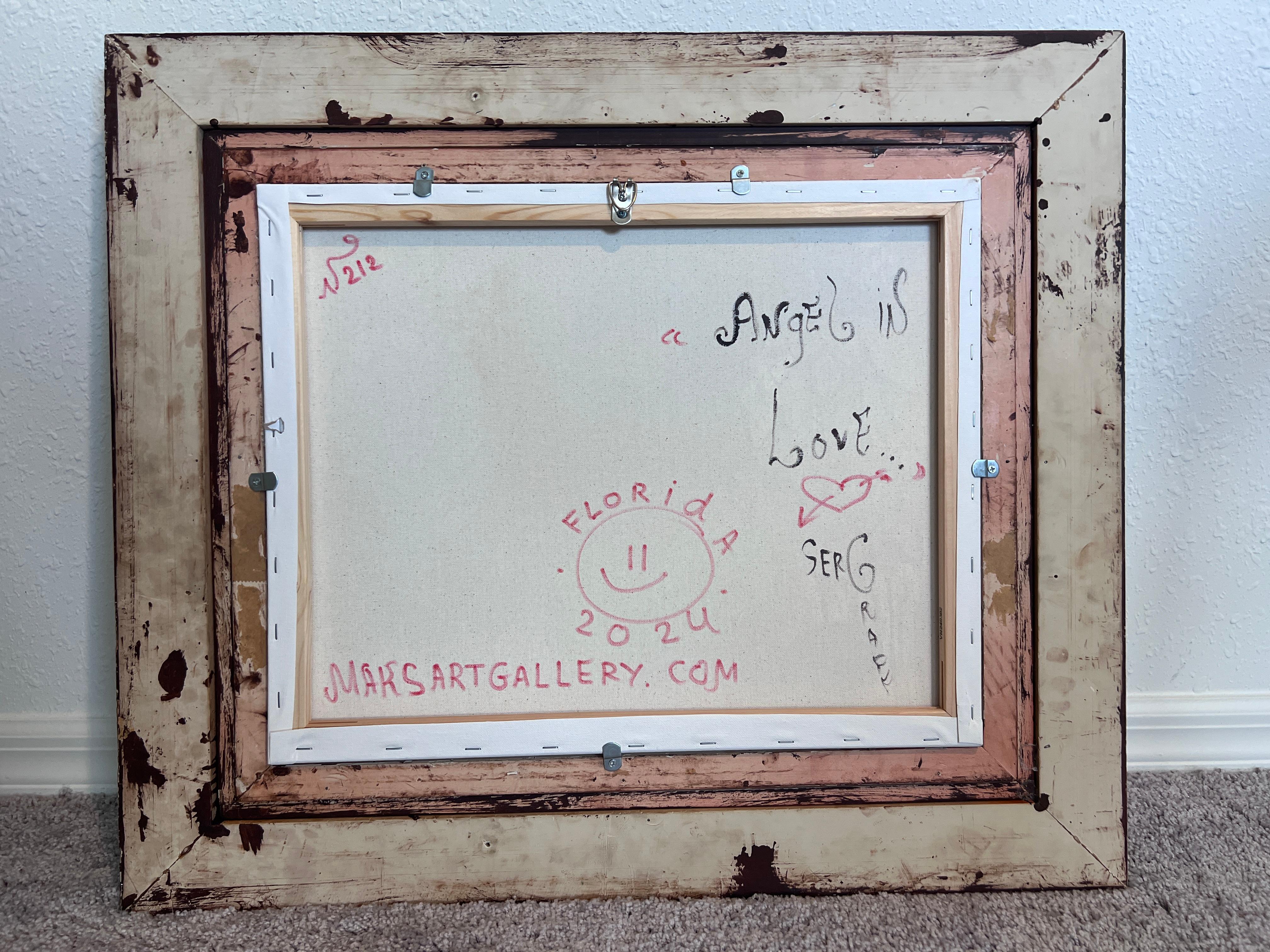 One-Of-A-Kind Painting on canvas by Serg Graff 