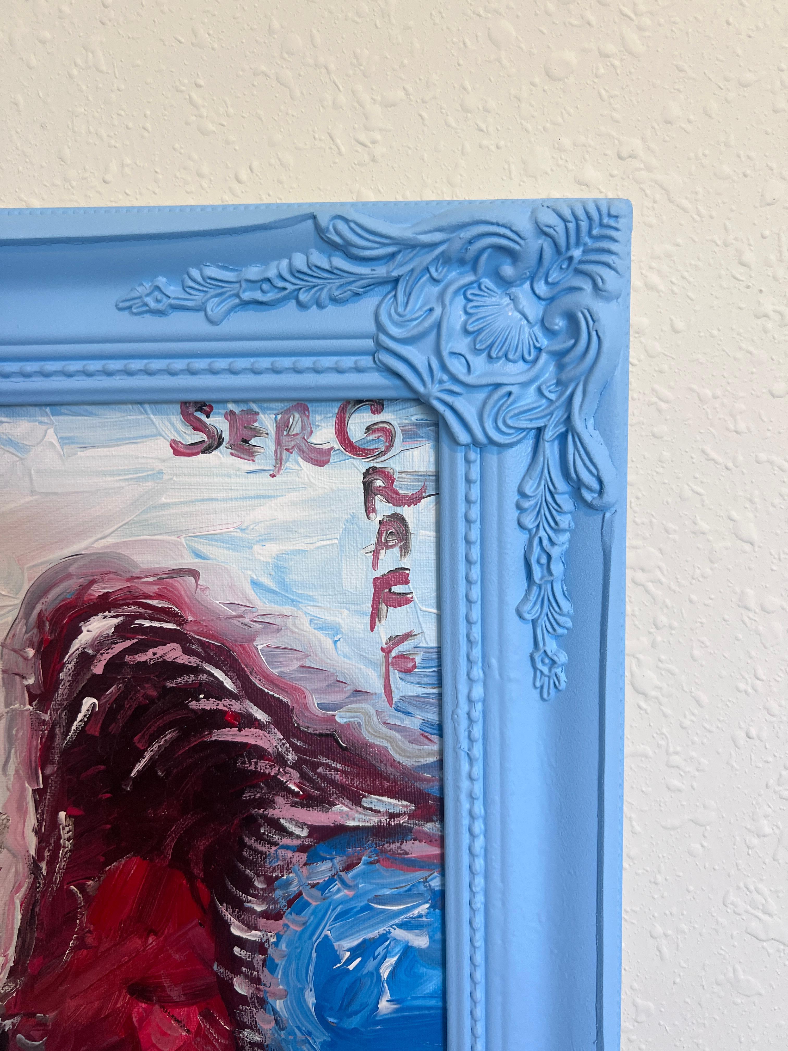 Quadro unico su tela di Serg Graff 