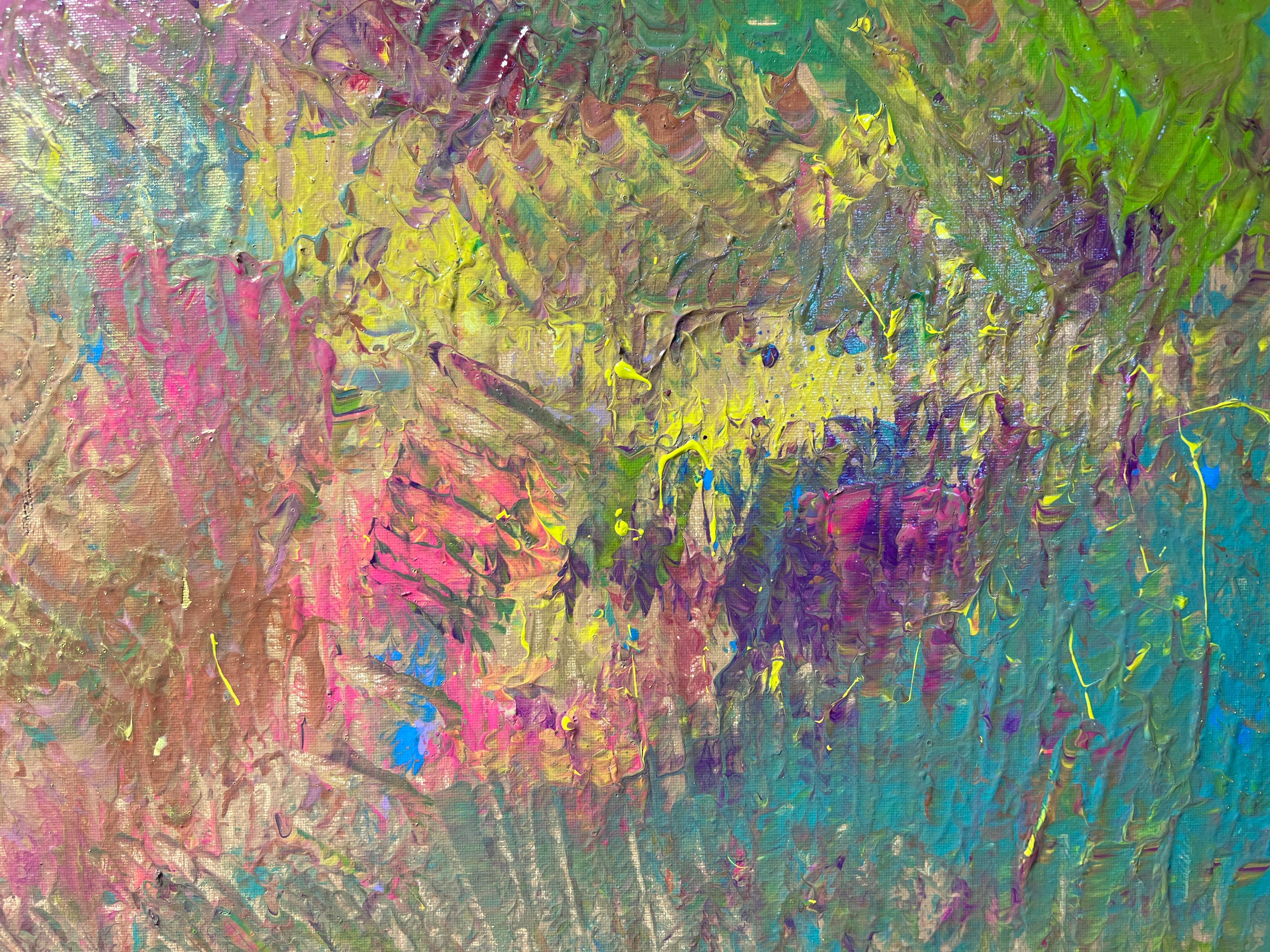 Quadro astratto originale su tela di Serg Graff 