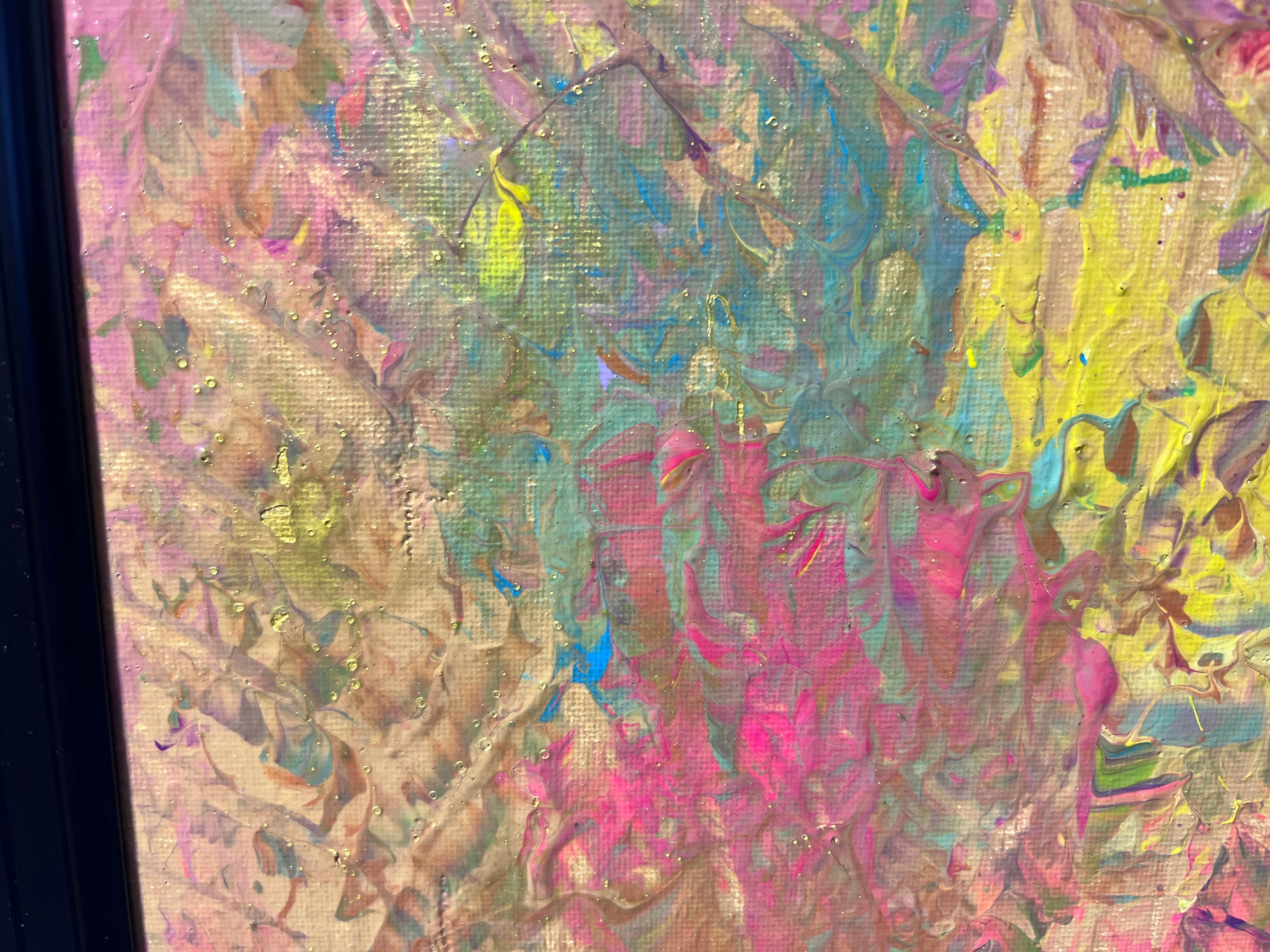 Quadro astratto originale su tela di Serg Graff 